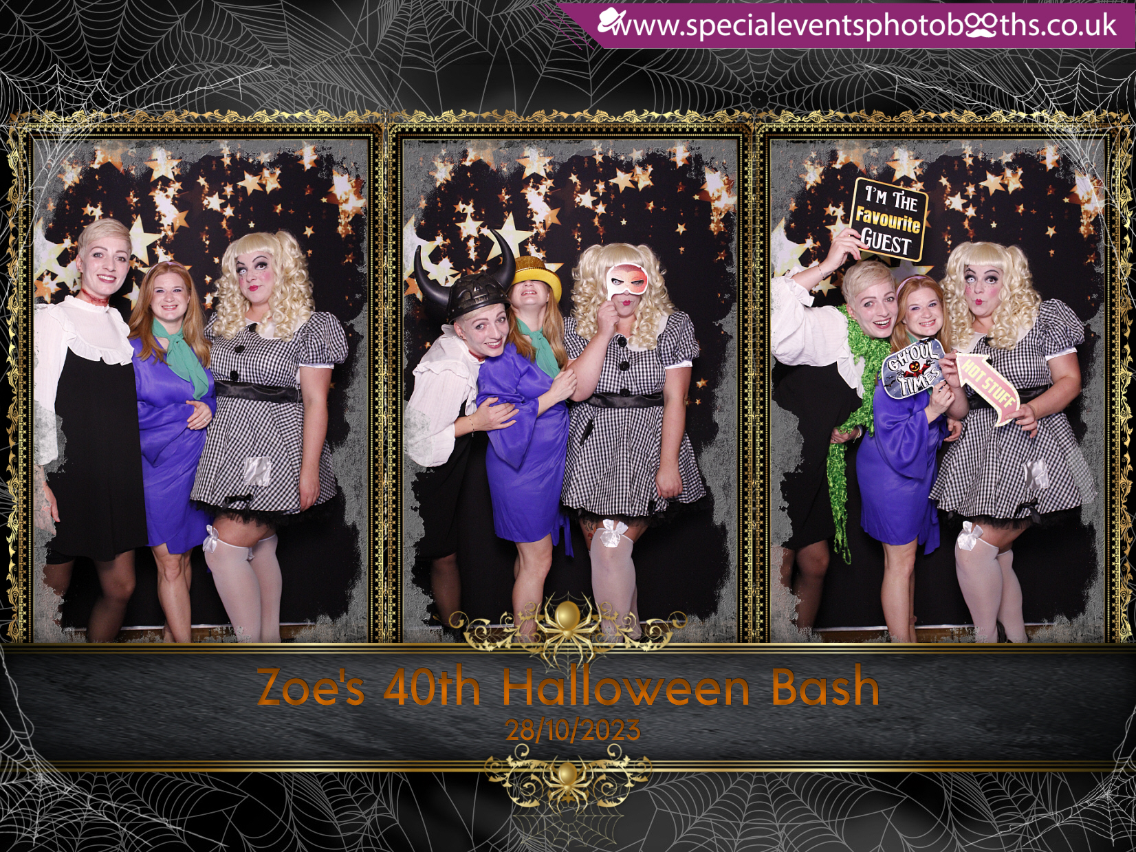 Zoe's 40th Halloween Bash | View more photos from the event at my.specialeventsphotobooths.co.uk/u/SpecialEventsPhotoBooths/Zoes-40th-Halloween-Bash