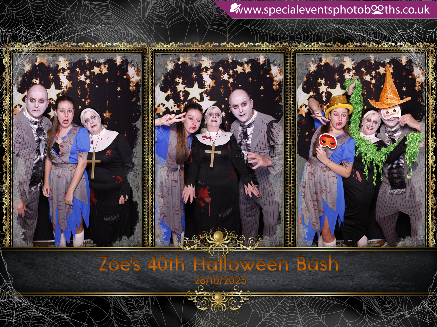 Zoe's 40th Halloween Bash | View more photos from the event at my.specialeventsphotobooths.co.uk/u/SpecialEventsPhotoBooths/Zoes-40th-Halloween-Bash