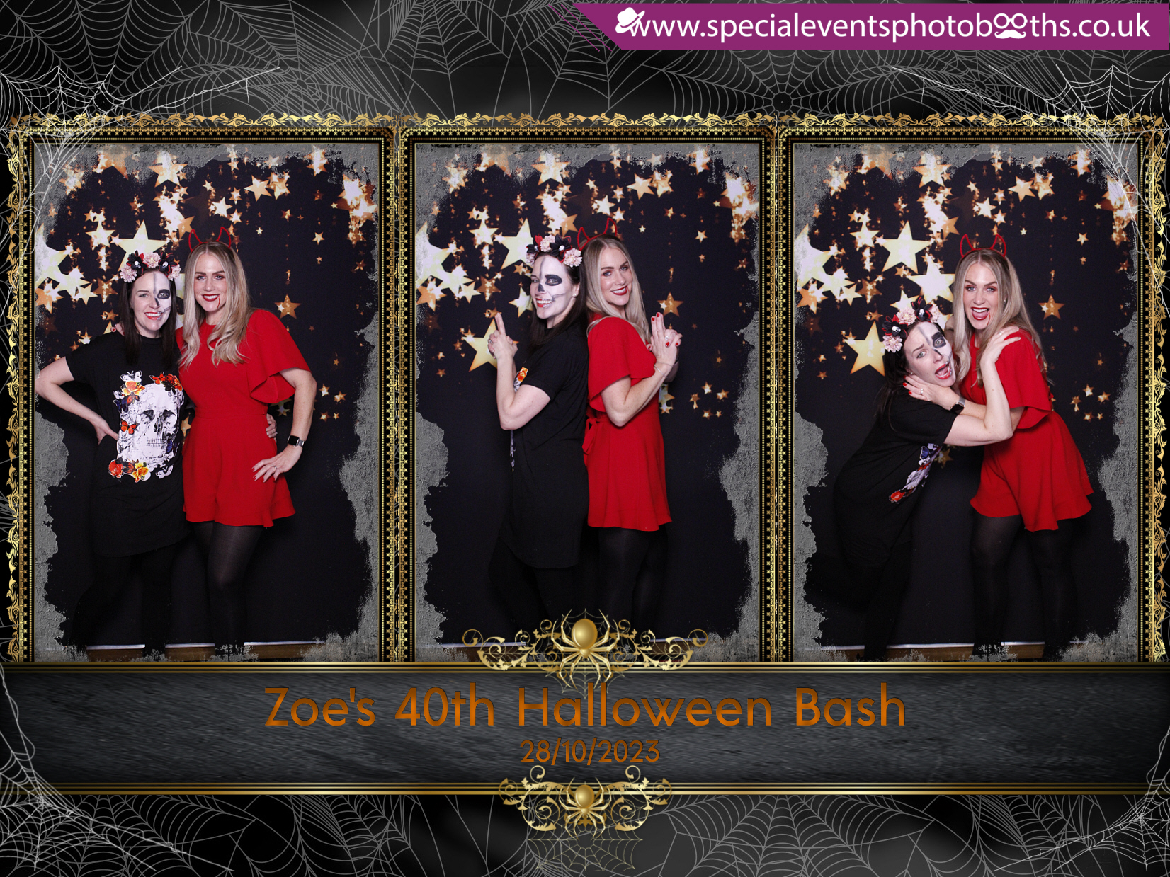 Zoe's 40th Halloween Bash | View more photos from the event at my.specialeventsphotobooths.co.uk/u/SpecialEventsPhotoBooths/Zoes-40th-Halloween-Bash