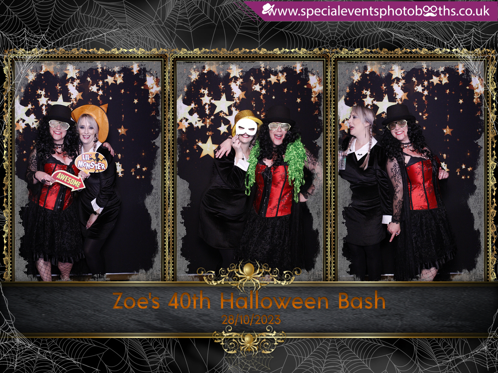 Zoe's 40th Halloween Bash | View more photos from the event at my.specialeventsphotobooths.co.uk/u/SpecialEventsPhotoBooths/Zoes-40th-Halloween-Bash