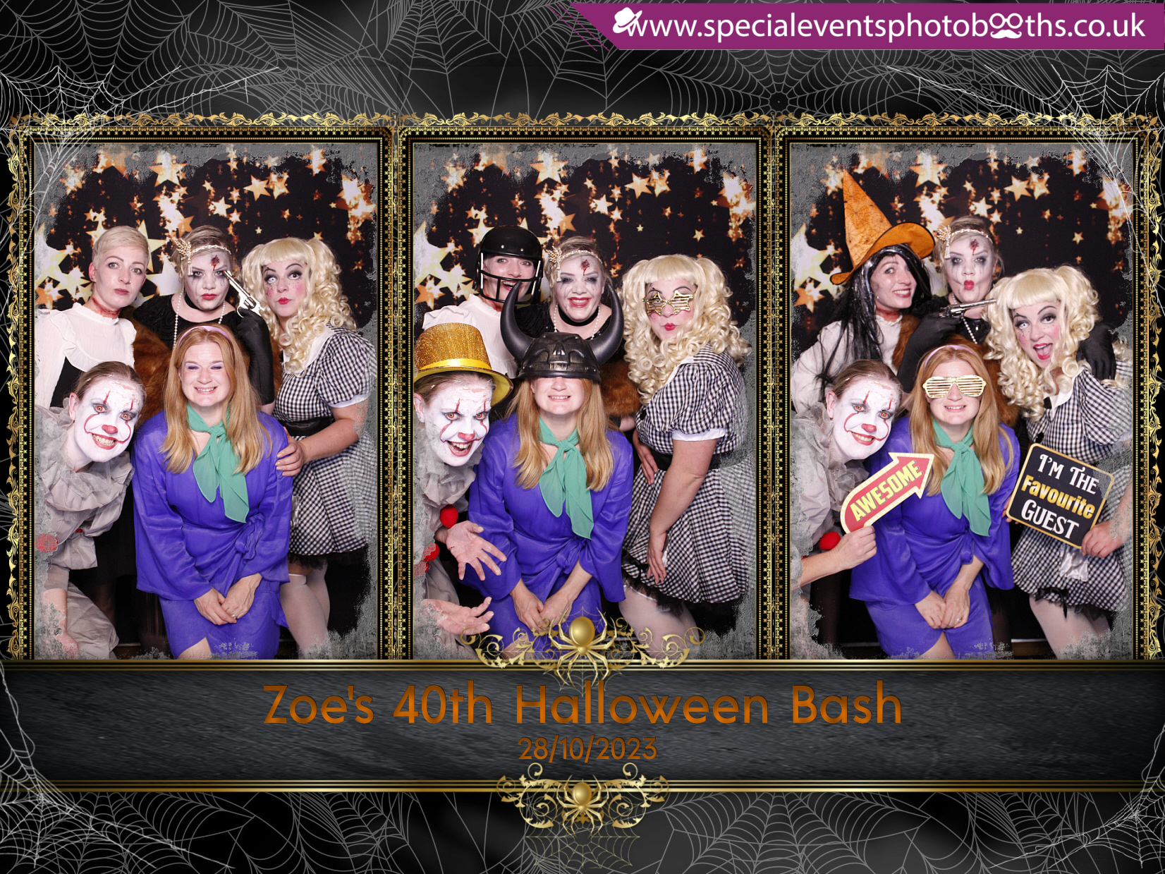 Zoe's 40th Halloween Bash | View more photos from the event at my.specialeventsphotobooths.co.uk/u/SpecialEventsPhotoBooths/Zoes-40th-Halloween-Bash