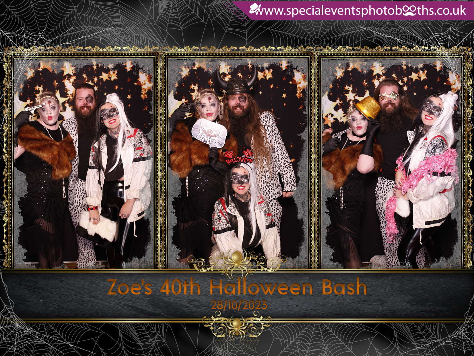 Zoe's 40th Halloween Bash | View more photos from the event at my.specialeventsphotobooths.co.uk/u/SpecialEventsPhotoBooths/Zoes-40th-Halloween-Bash