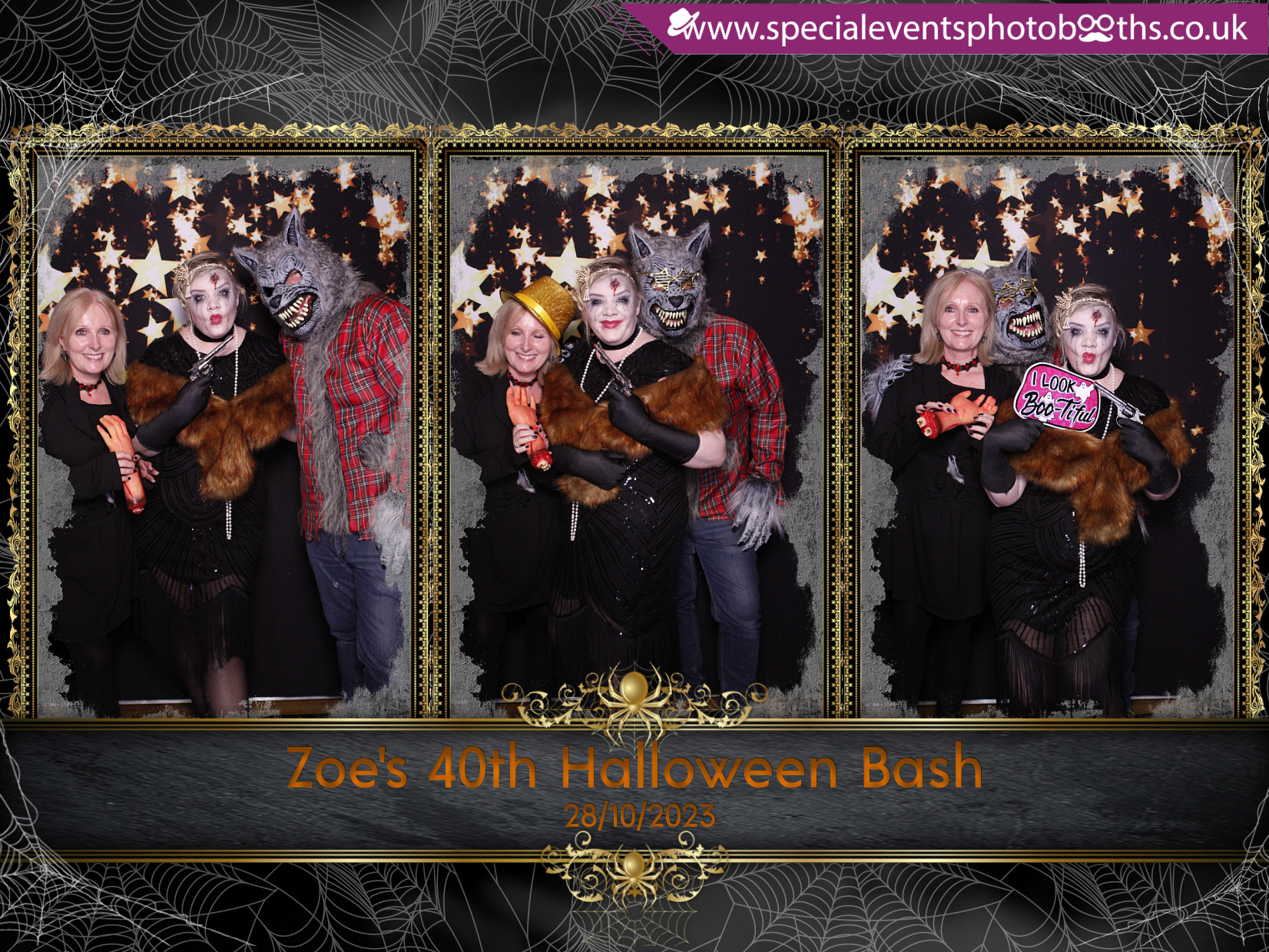 Zoe's 40th Halloween Bash | View more photos from the event at my.specialeventsphotobooths.co.uk/u/SpecialEventsPhotoBooths/Zoes-40th-Halloween-Bash