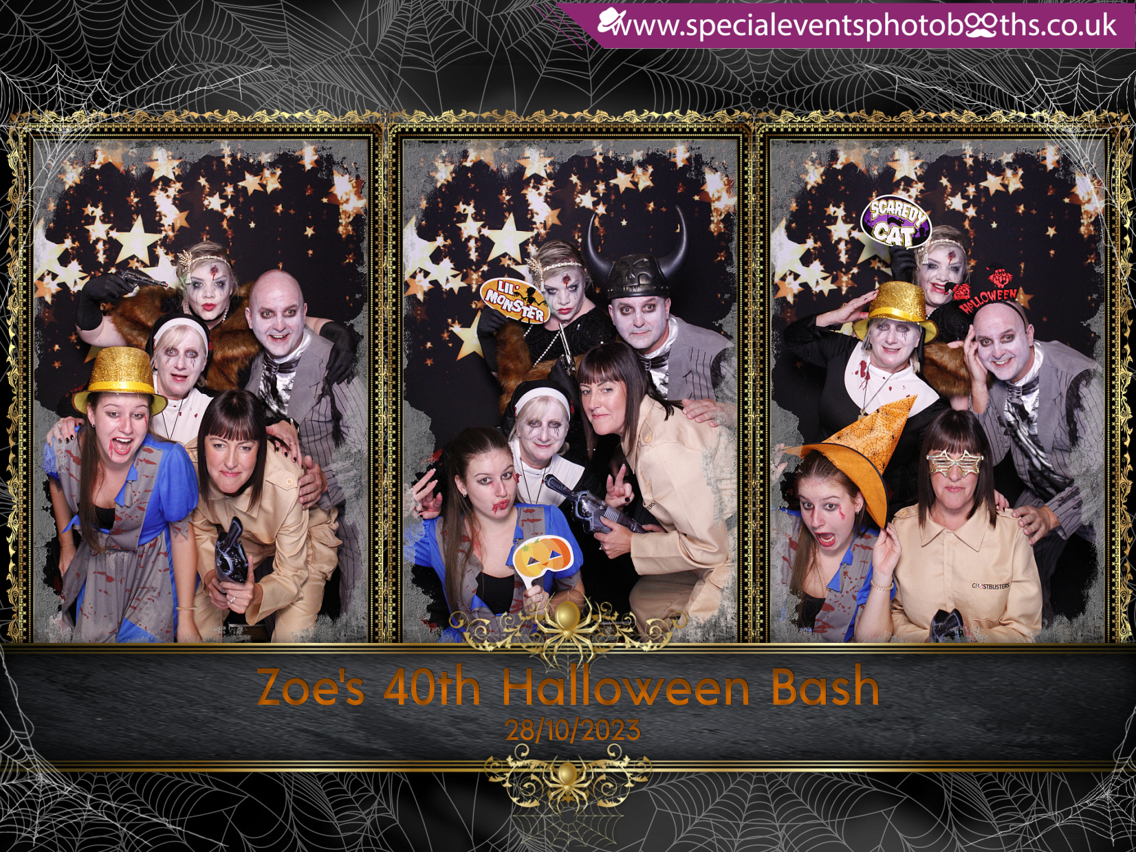 Zoe's 40th Halloween Bash | View more photos from the event at my.specialeventsphotobooths.co.uk/u/SpecialEventsPhotoBooths/Zoes-40th-Halloween-Bash