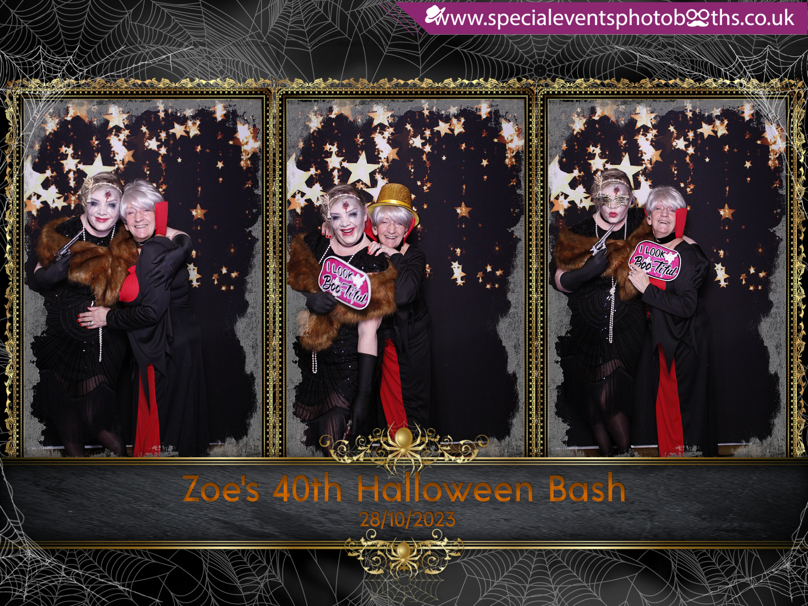 Zoe's 40th Halloween Bash | View more photos from the event at my.specialeventsphotobooths.co.uk/u/SpecialEventsPhotoBooths/Zoes-40th-Halloween-Bash