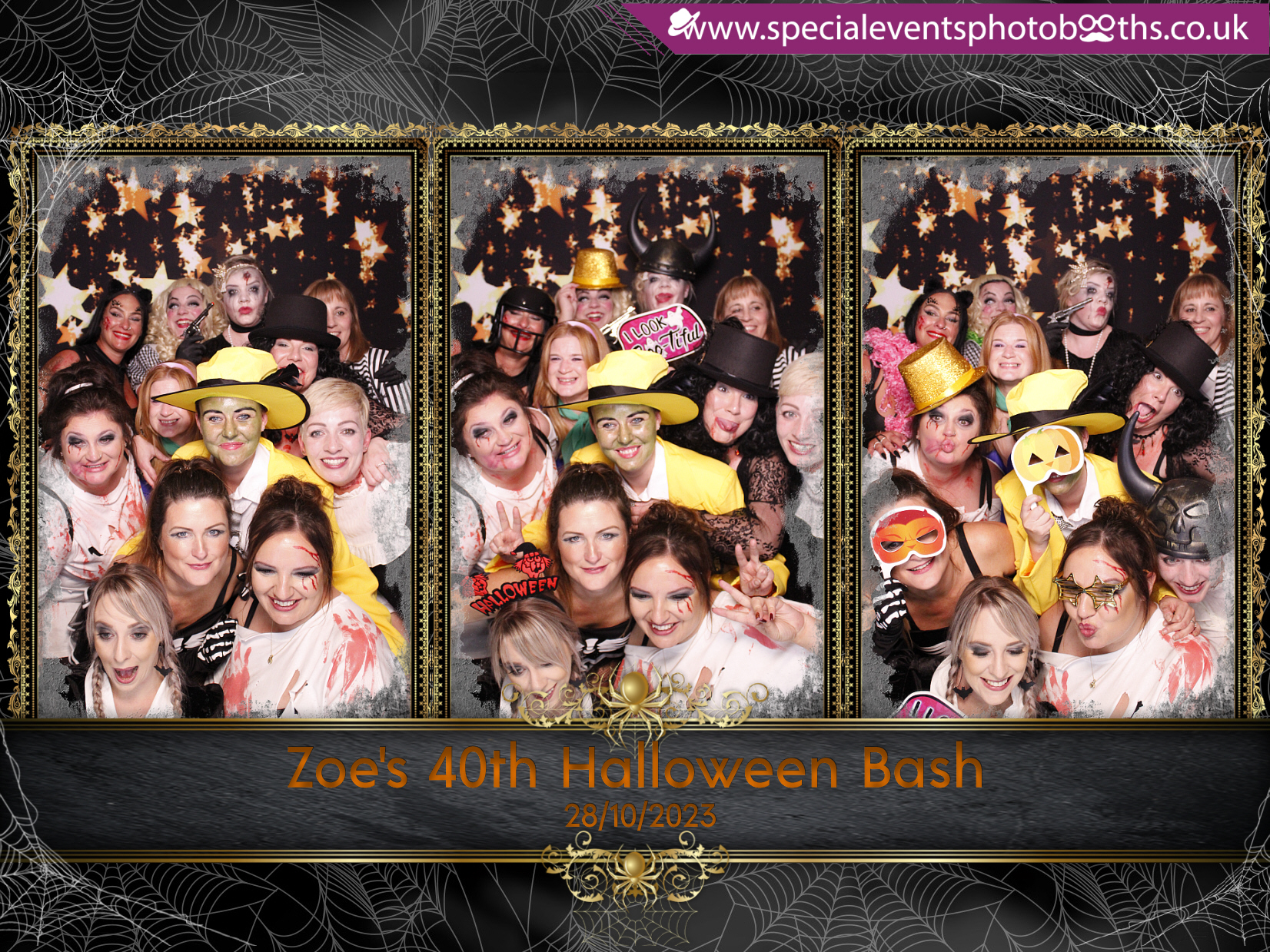 Zoe's 40th Halloween Bash | View more photos from the event at my.specialeventsphotobooths.co.uk/u/SpecialEventsPhotoBooths/Zoes-40th-Halloween-Bash