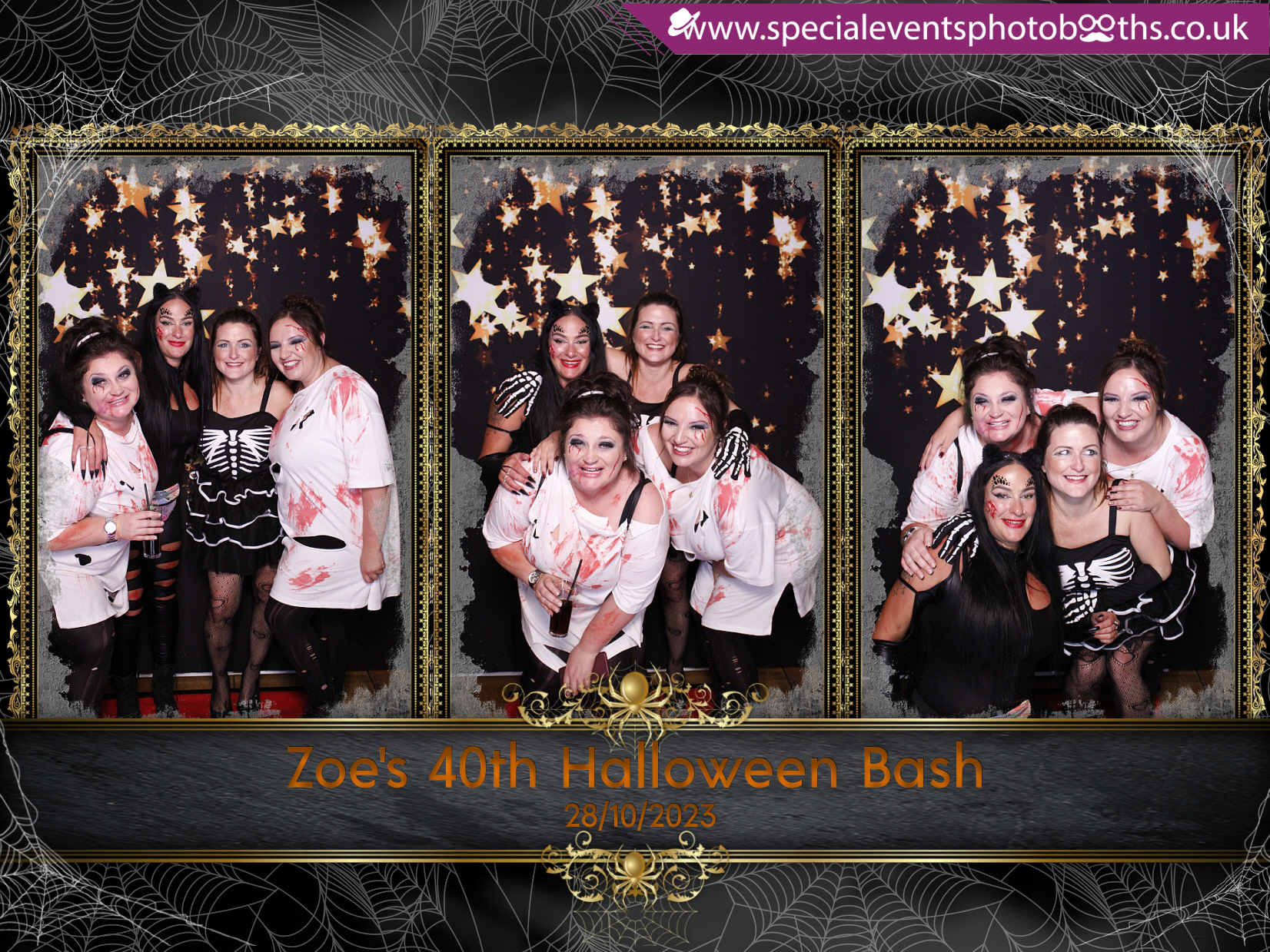 Zoe's 40th Halloween Bash | View more photos from the event at my.specialeventsphotobooths.co.uk/u/SpecialEventsPhotoBooths/Zoes-40th-Halloween-Bash
