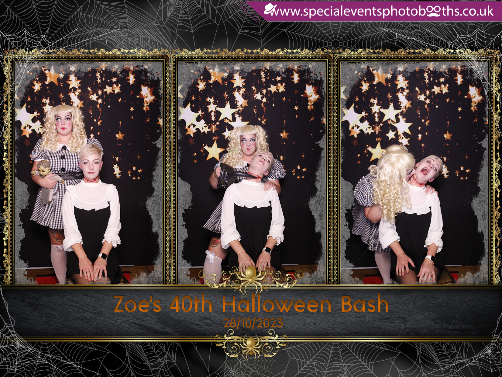 Zoe's 40th Halloween Bash | View more photos from the event at my.specialeventsphotobooths.co.uk/u/SpecialEventsPhotoBooths/Zoes-40th-Halloween-Bash