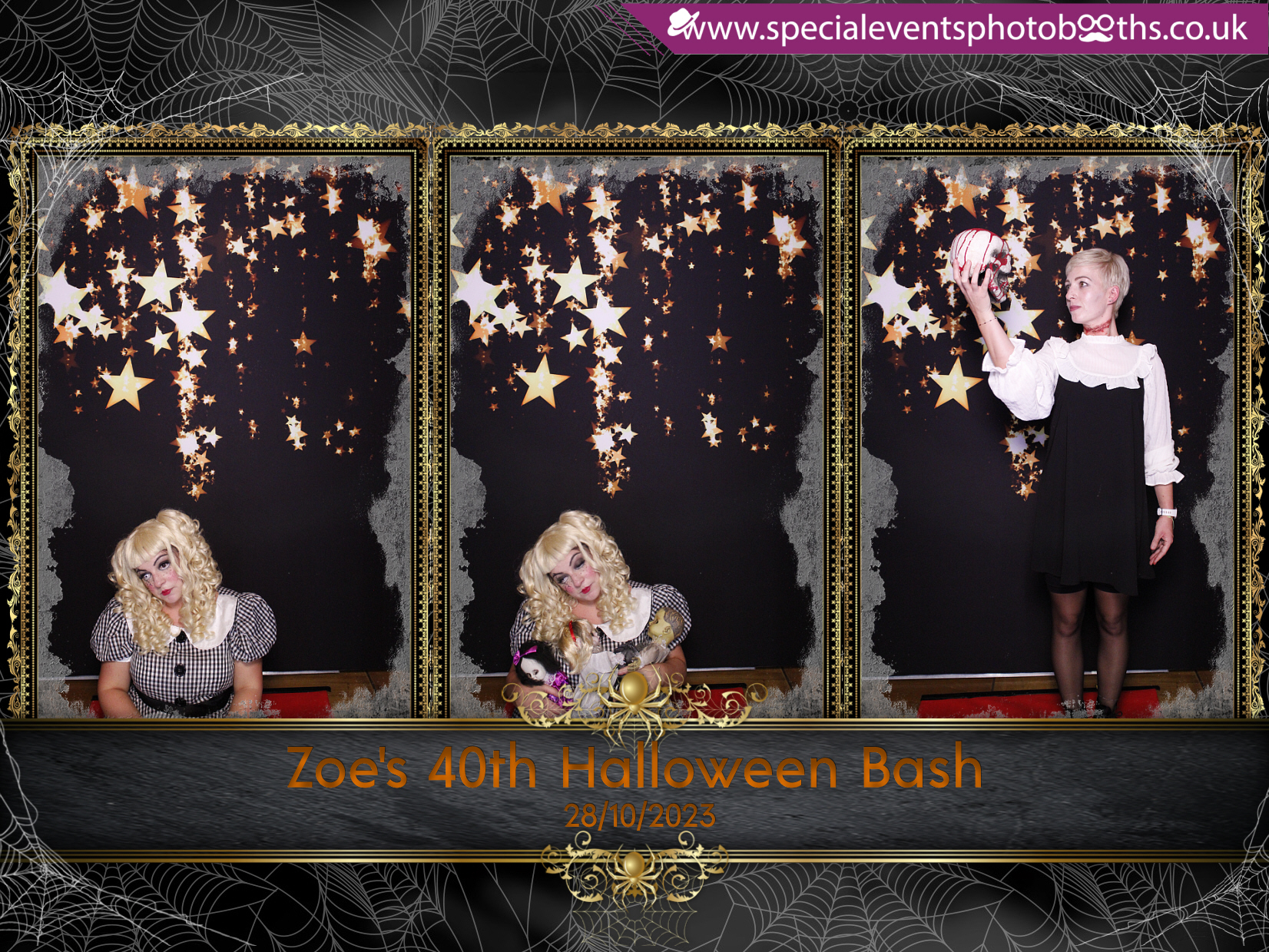 Zoe's 40th Halloween Bash | View more photos from the event at my.specialeventsphotobooths.co.uk/u/SpecialEventsPhotoBooths/Zoes-40th-Halloween-Bash