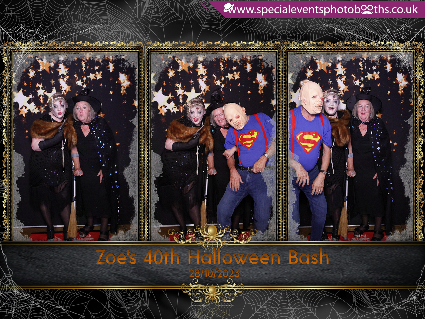 Zoe's 40th Halloween Bash | View more photos from the event at my.specialeventsphotobooths.co.uk/u/SpecialEventsPhotoBooths/Zoes-40th-Halloween-Bash