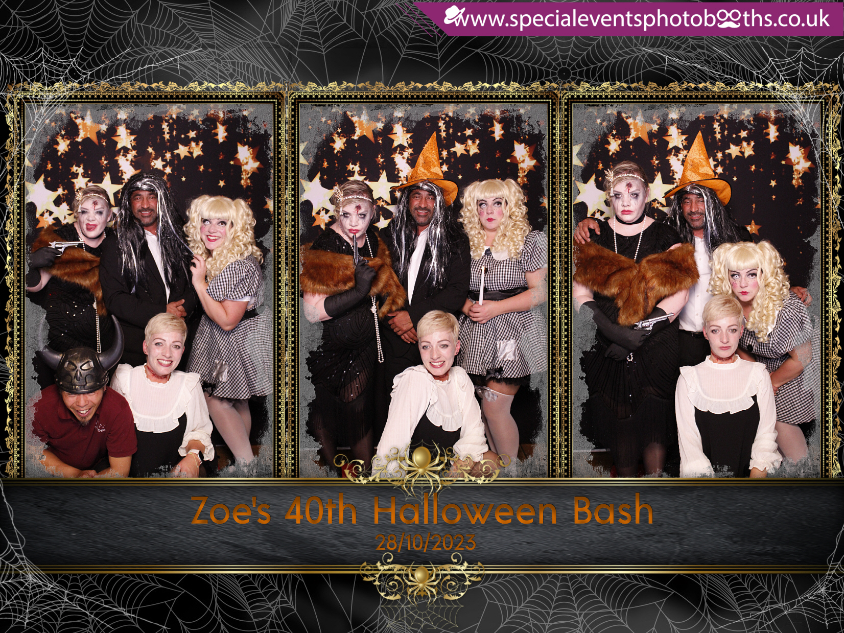 Zoe's 40th Halloween Bash | View more photos from the event at my.specialeventsphotobooths.co.uk/u/SpecialEventsPhotoBooths/Zoes-40th-Halloween-Bash
