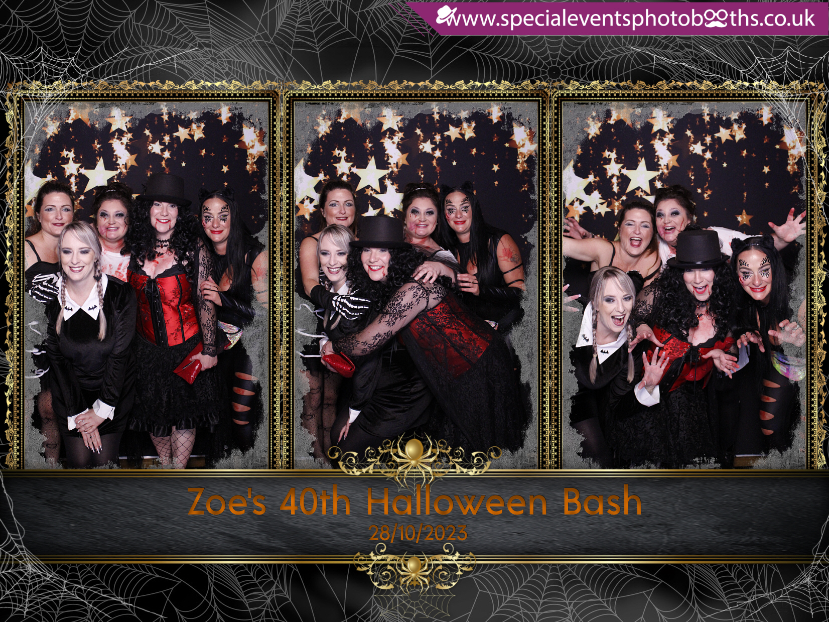 Zoe's 40th Halloween Bash | View more photos from the event at my.specialeventsphotobooths.co.uk/u/SpecialEventsPhotoBooths/Zoes-40th-Halloween-Bash