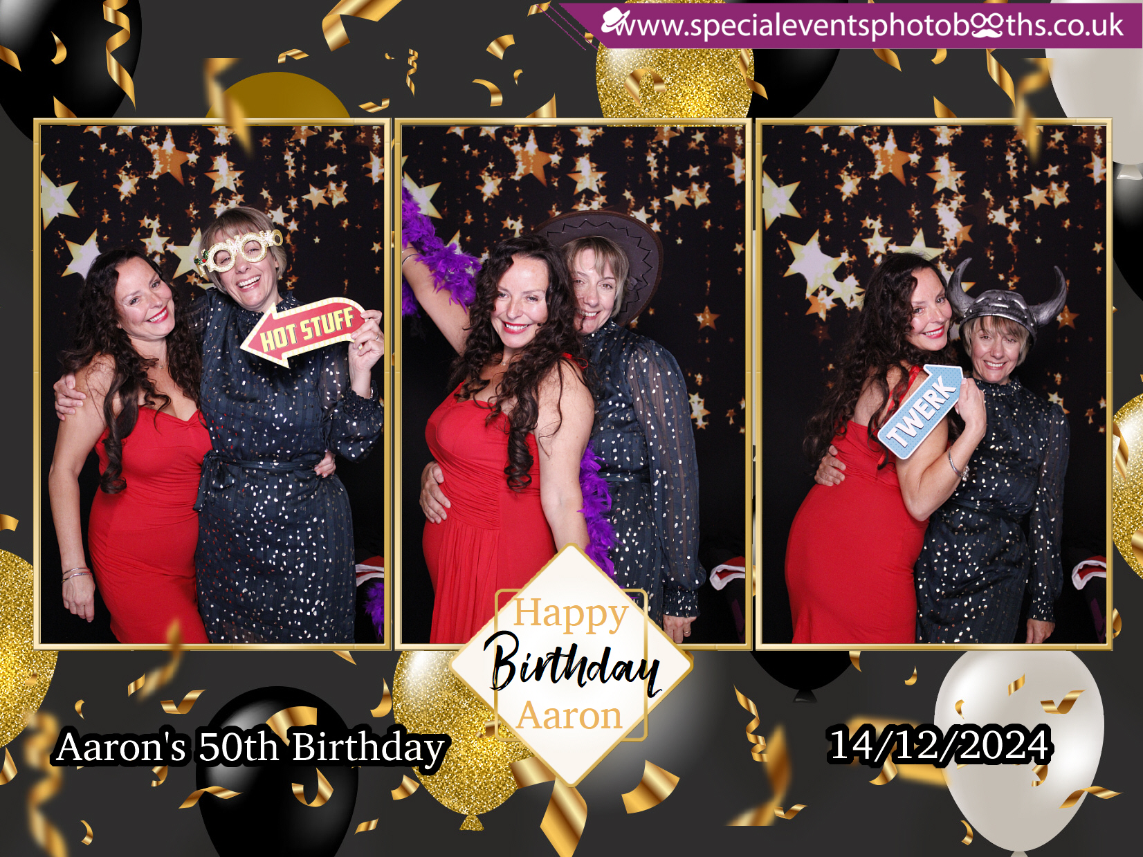 Aaron Payne's 50th Birthday Party | View more photos from the event at my.specialeventsphotobooths.co.uk/u/SpecialEventsPhotoBooths/Aaron-Paynes-50th-Birthday-Party
