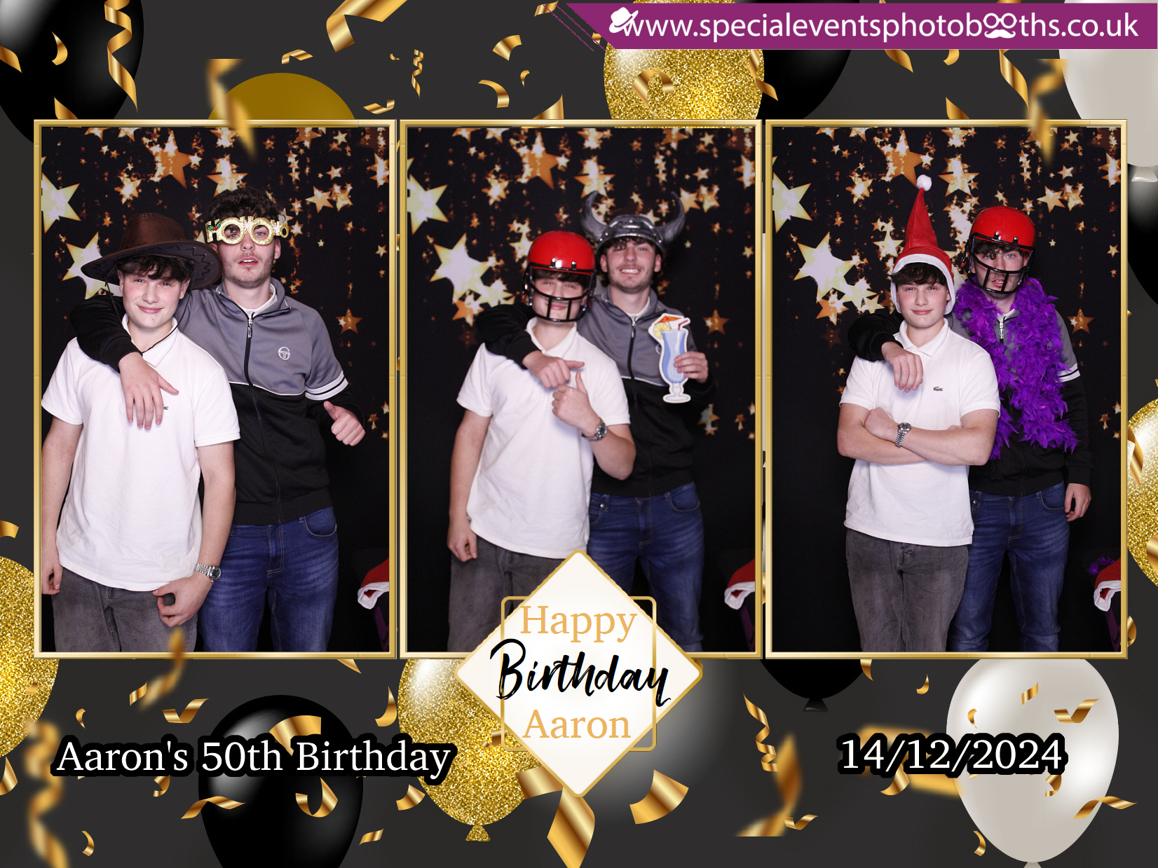 Aaron Payne's 50th Birthday Party | View more photos from the event at my.specialeventsphotobooths.co.uk/u/SpecialEventsPhotoBooths/Aaron-Paynes-50th-Birthday-Party