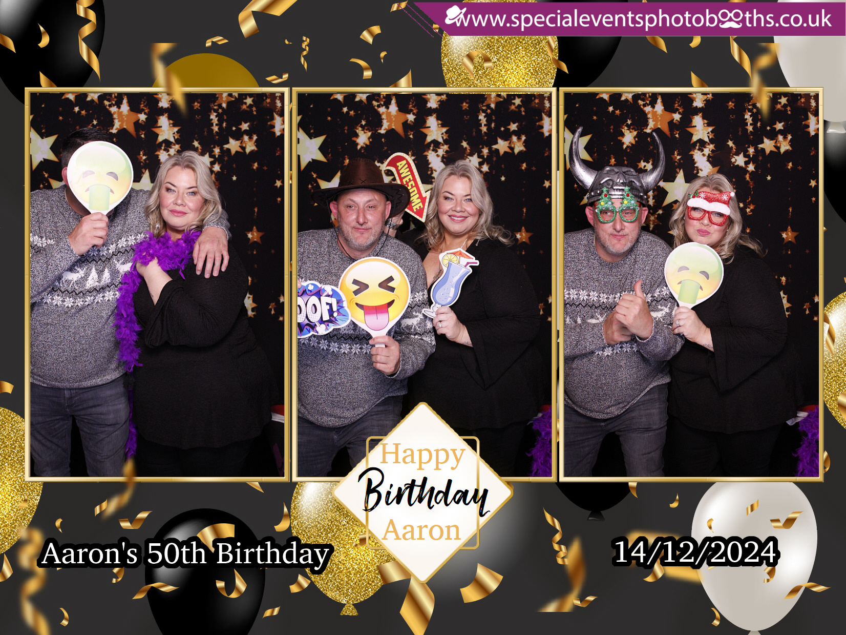Aaron Payne's 50th Birthday Party | View more photos from the event at my.specialeventsphotobooths.co.uk/u/SpecialEventsPhotoBooths/Aaron-Paynes-50th-Birthday-Party