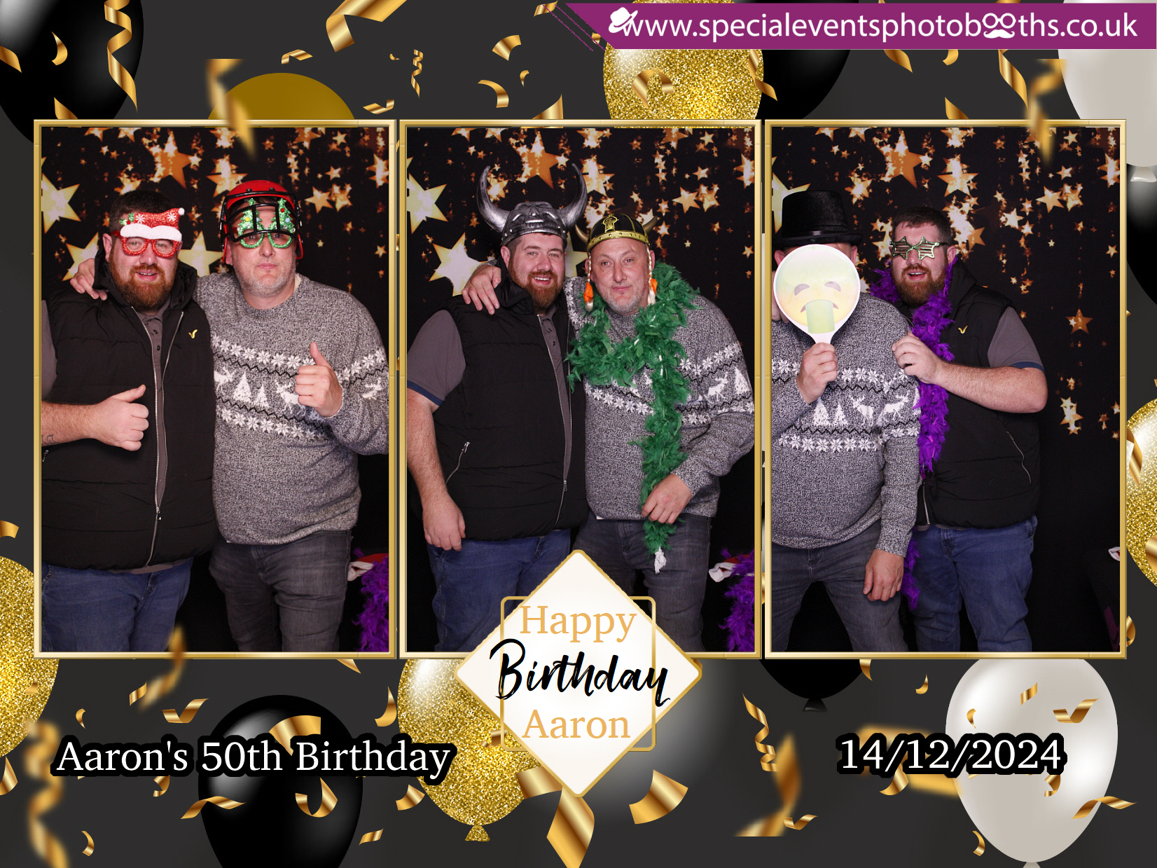 Aaron Payne's 50th Birthday Party | View more photos from the event at my.specialeventsphotobooths.co.uk/u/SpecialEventsPhotoBooths/Aaron-Paynes-50th-Birthday-Party