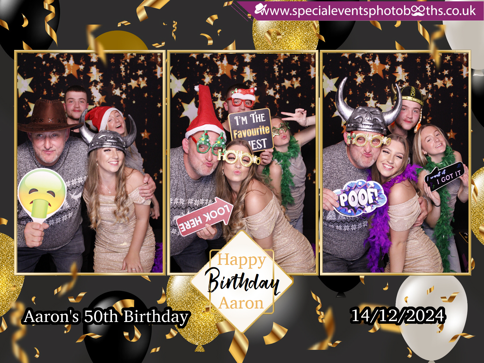Aaron Payne's 50th Birthday Party | View more photos from the event at my.specialeventsphotobooths.co.uk/u/SpecialEventsPhotoBooths/Aaron-Paynes-50th-Birthday-Party