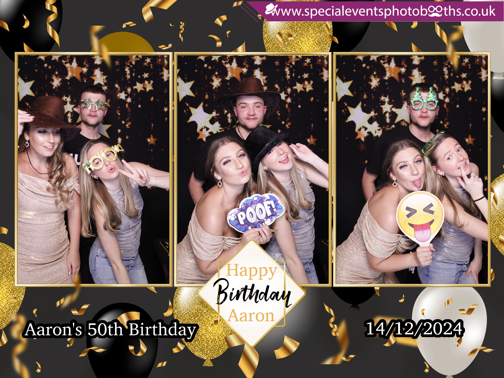 Aaron Payne's 50th Birthday Party | View more photos from the event at my.specialeventsphotobooths.co.uk/u/SpecialEventsPhotoBooths/Aaron-Paynes-50th-Birthday-Party