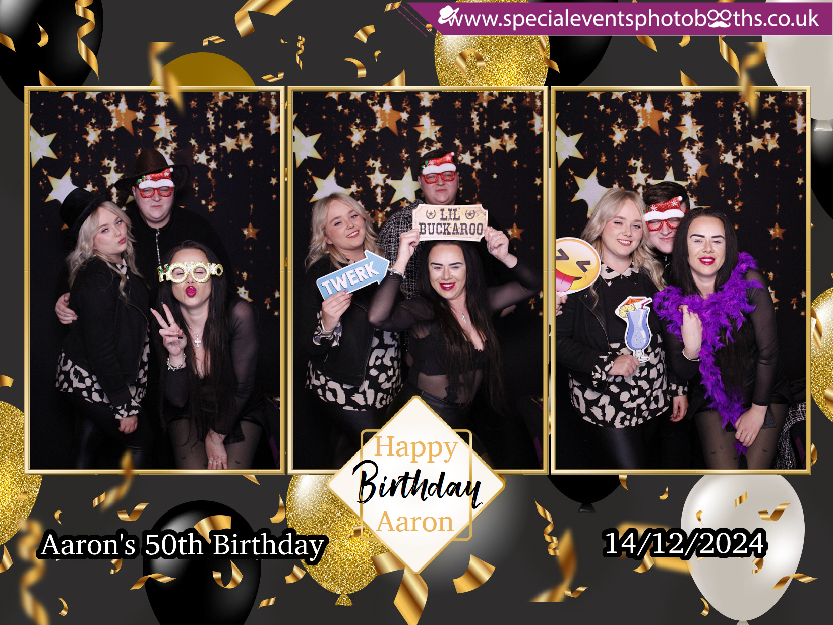 Aaron Payne's 50th Birthday Party | View more photos from the event at my.specialeventsphotobooths.co.uk/u/SpecialEventsPhotoBooths/Aaron-Paynes-50th-Birthday-Party
