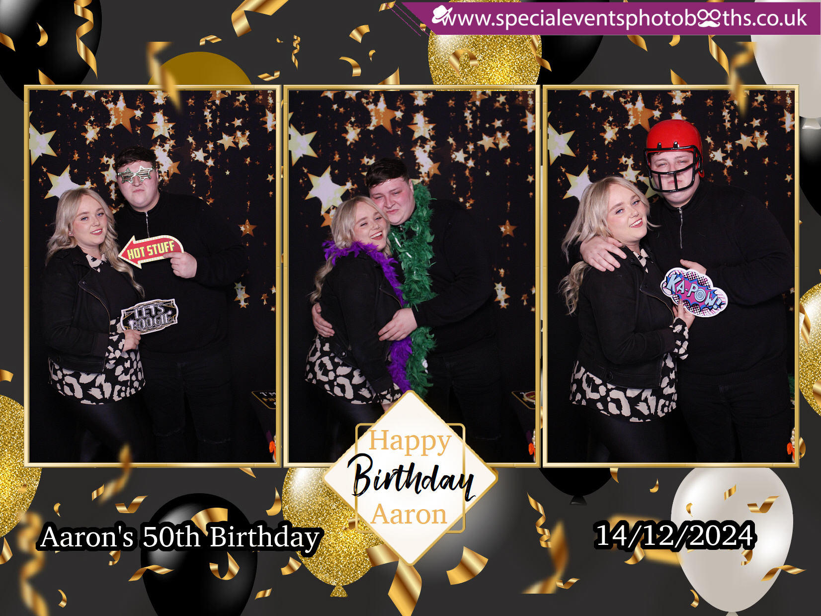 Aaron Payne's 50th Birthday Party | View more photos from the event at my.specialeventsphotobooths.co.uk/u/SpecialEventsPhotoBooths/Aaron-Paynes-50th-Birthday-Party