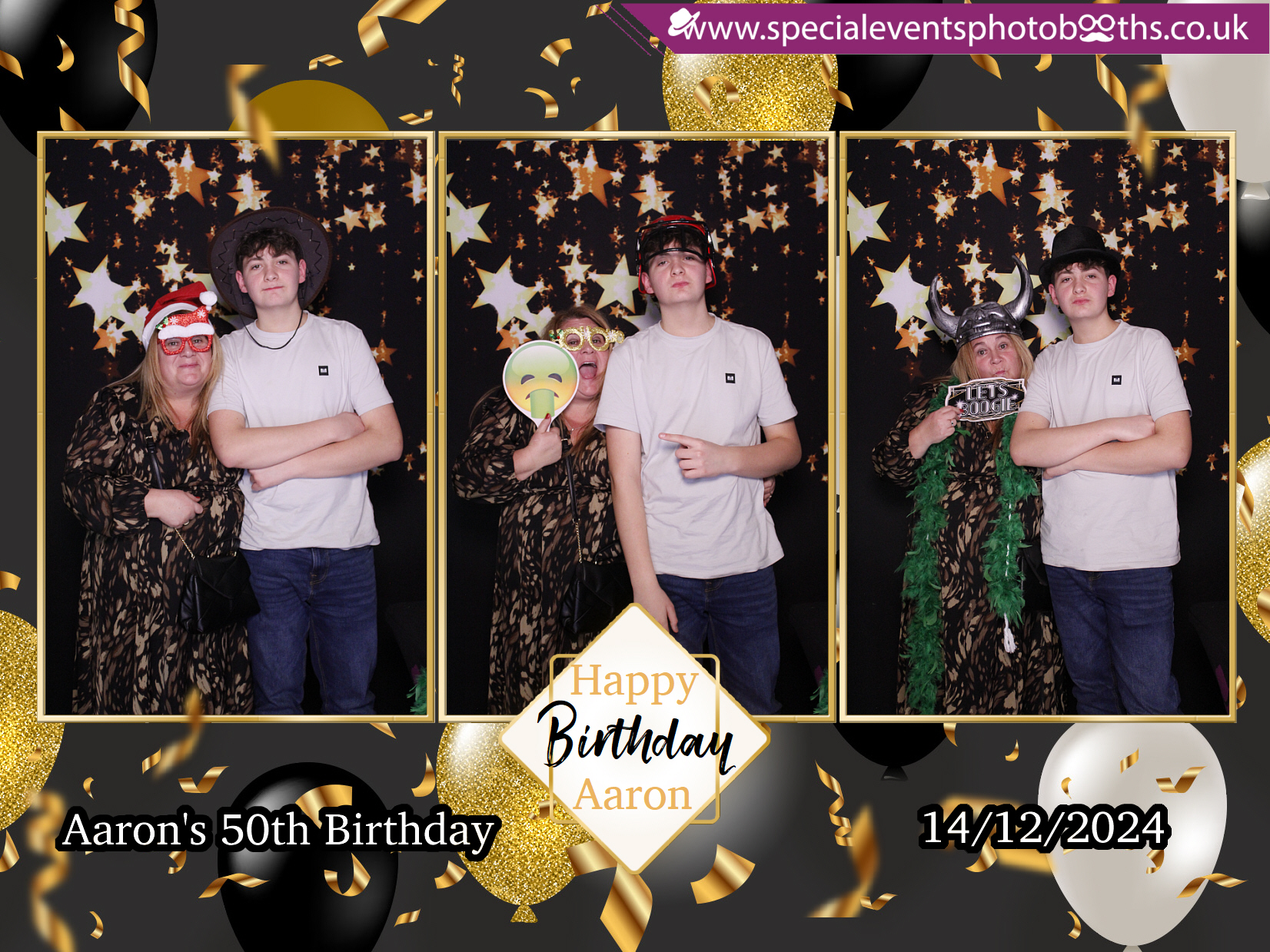 Aaron Payne's 50th Birthday Party | View more photos from the event at my.specialeventsphotobooths.co.uk/u/SpecialEventsPhotoBooths/Aaron-Paynes-50th-Birthday-Party