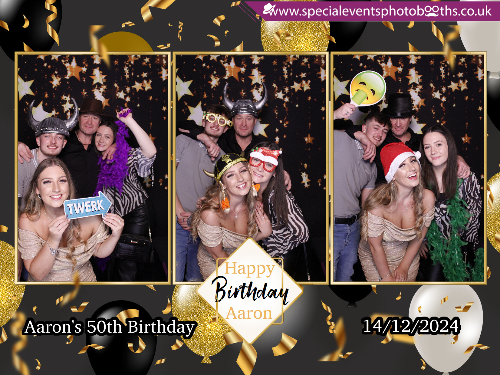 Aaron Payne's 50th Birthday Party | View more photos from the event at my.specialeventsphotobooths.co.uk/u/SpecialEventsPhotoBooths/Aaron-Paynes-50th-Birthday-Party