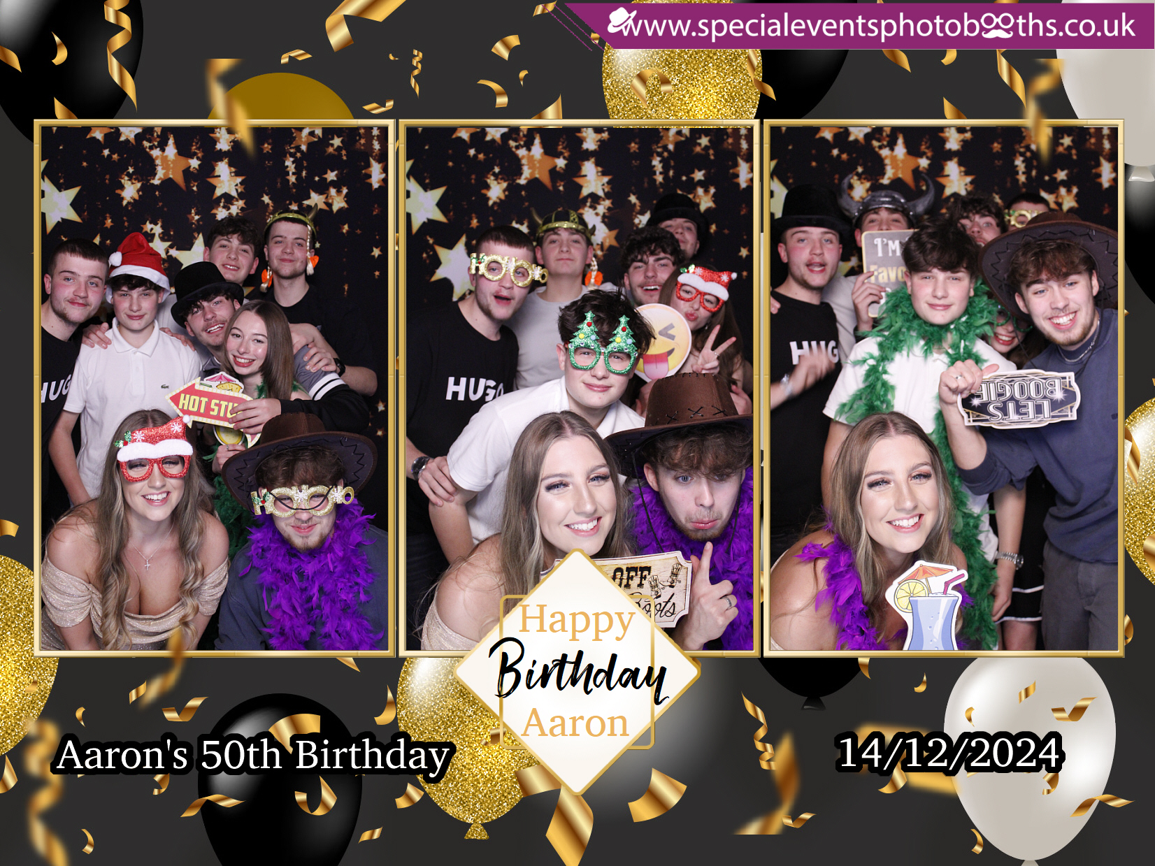Aaron Payne's 50th Birthday Party | View more photos from the event at my.specialeventsphotobooths.co.uk/u/SpecialEventsPhotoBooths/Aaron-Paynes-50th-Birthday-Party