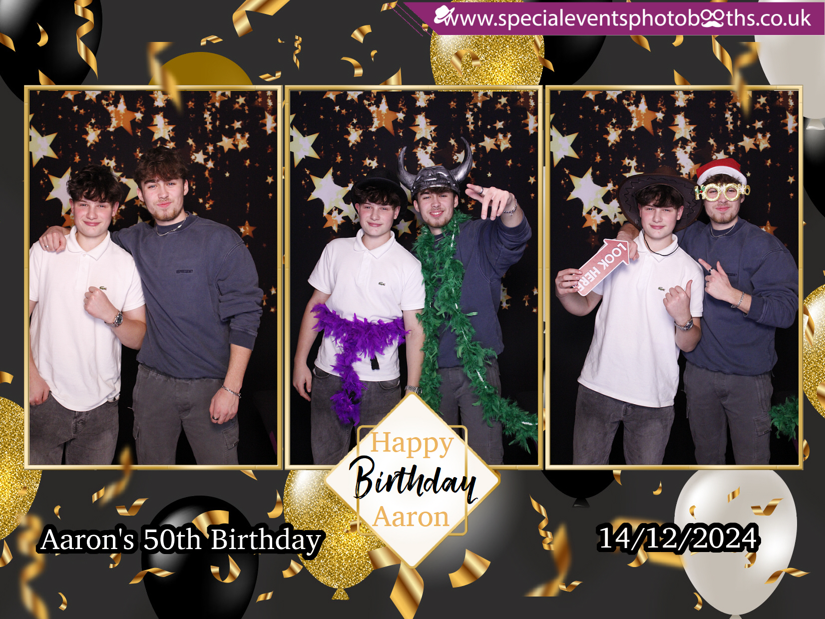 Aaron Payne's 50th Birthday Party | View more photos from the event at my.specialeventsphotobooths.co.uk/u/SpecialEventsPhotoBooths/Aaron-Paynes-50th-Birthday-Party