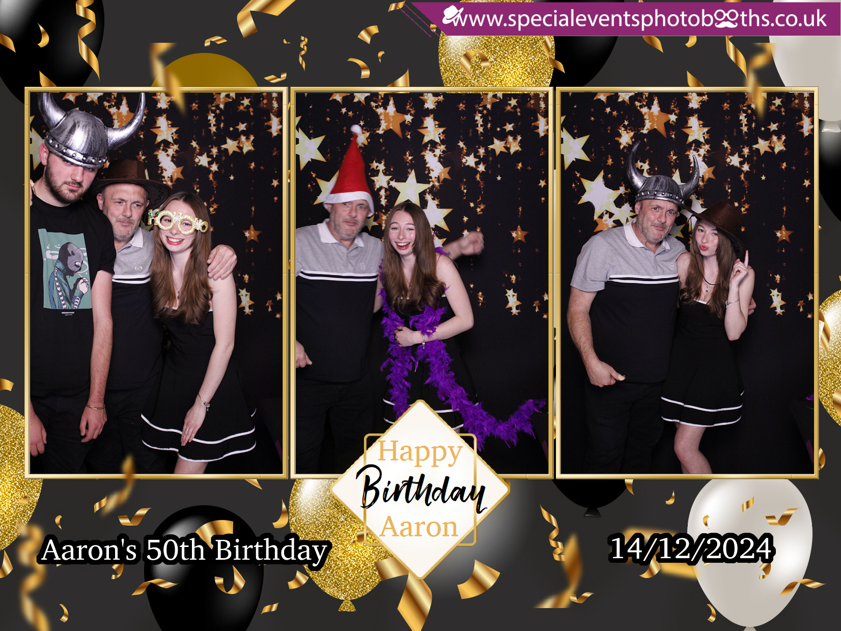 Aaron Payne's 50th Birthday Party | View more photos from the event at my.specialeventsphotobooths.co.uk/u/SpecialEventsPhotoBooths/Aaron-Paynes-50th-Birthday-Party