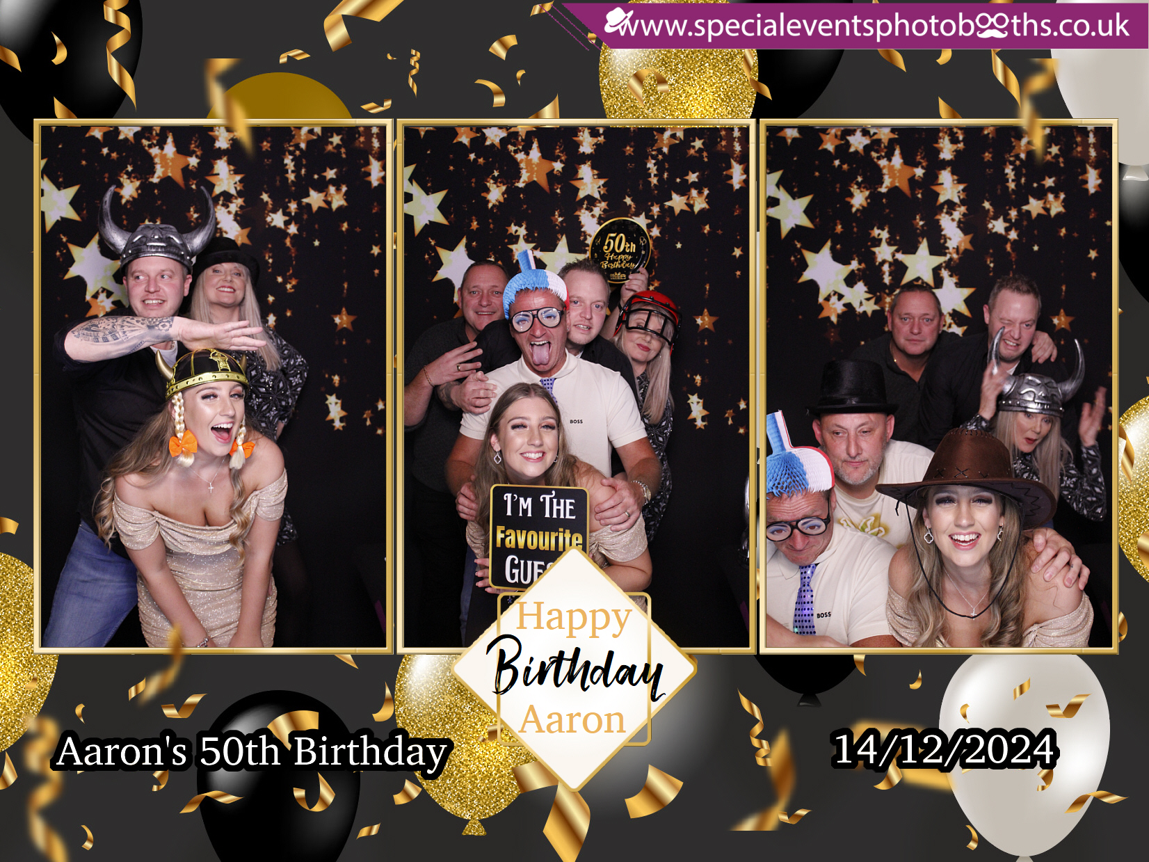 Aaron Payne's 50th Birthday Party | View more photos from the event at my.specialeventsphotobooths.co.uk/u/SpecialEventsPhotoBooths/Aaron-Paynes-50th-Birthday-Party