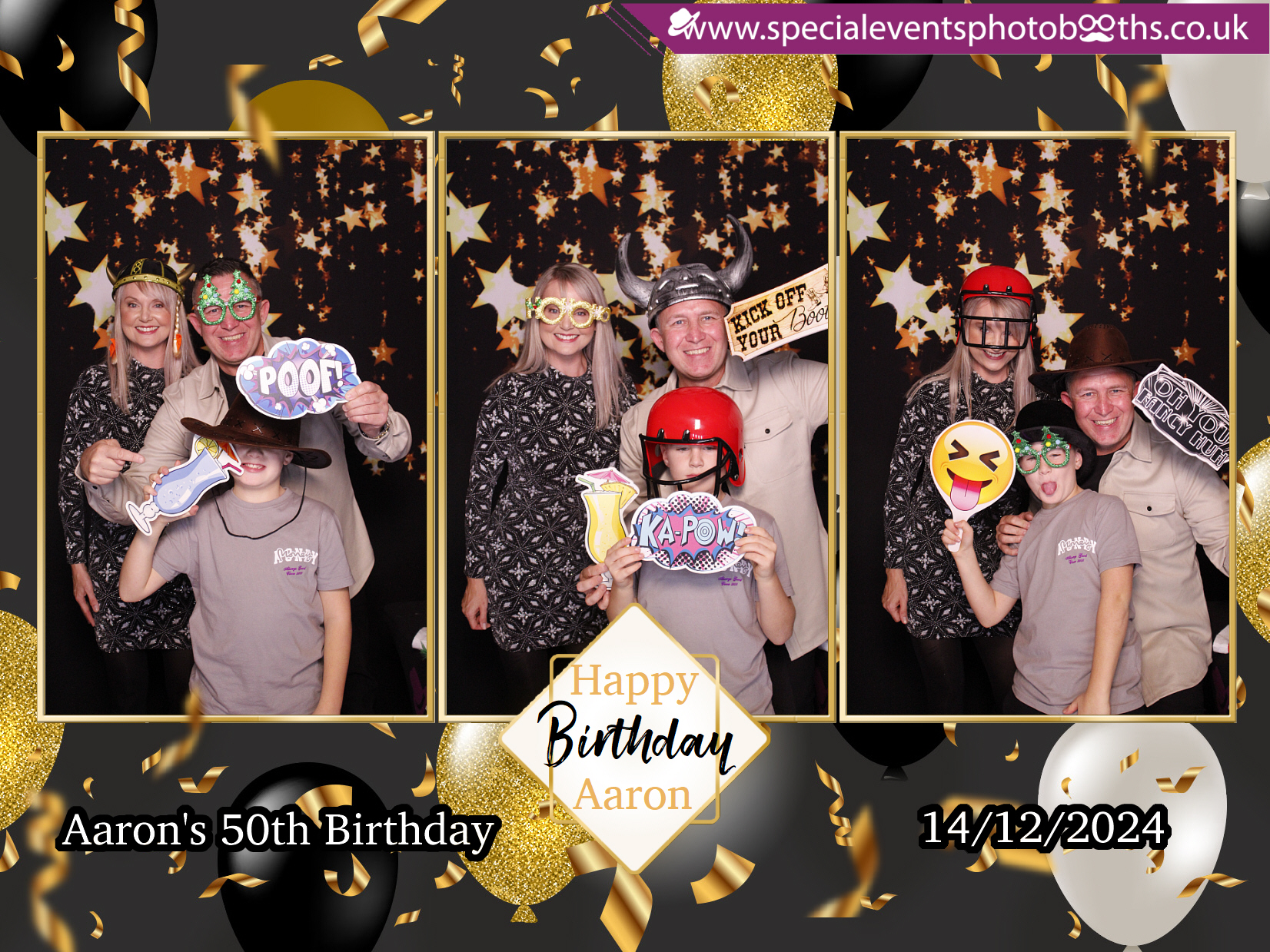 Aaron Payne's 50th Birthday Party | View more photos from the event at my.specialeventsphotobooths.co.uk/u/SpecialEventsPhotoBooths/Aaron-Paynes-50th-Birthday-Party