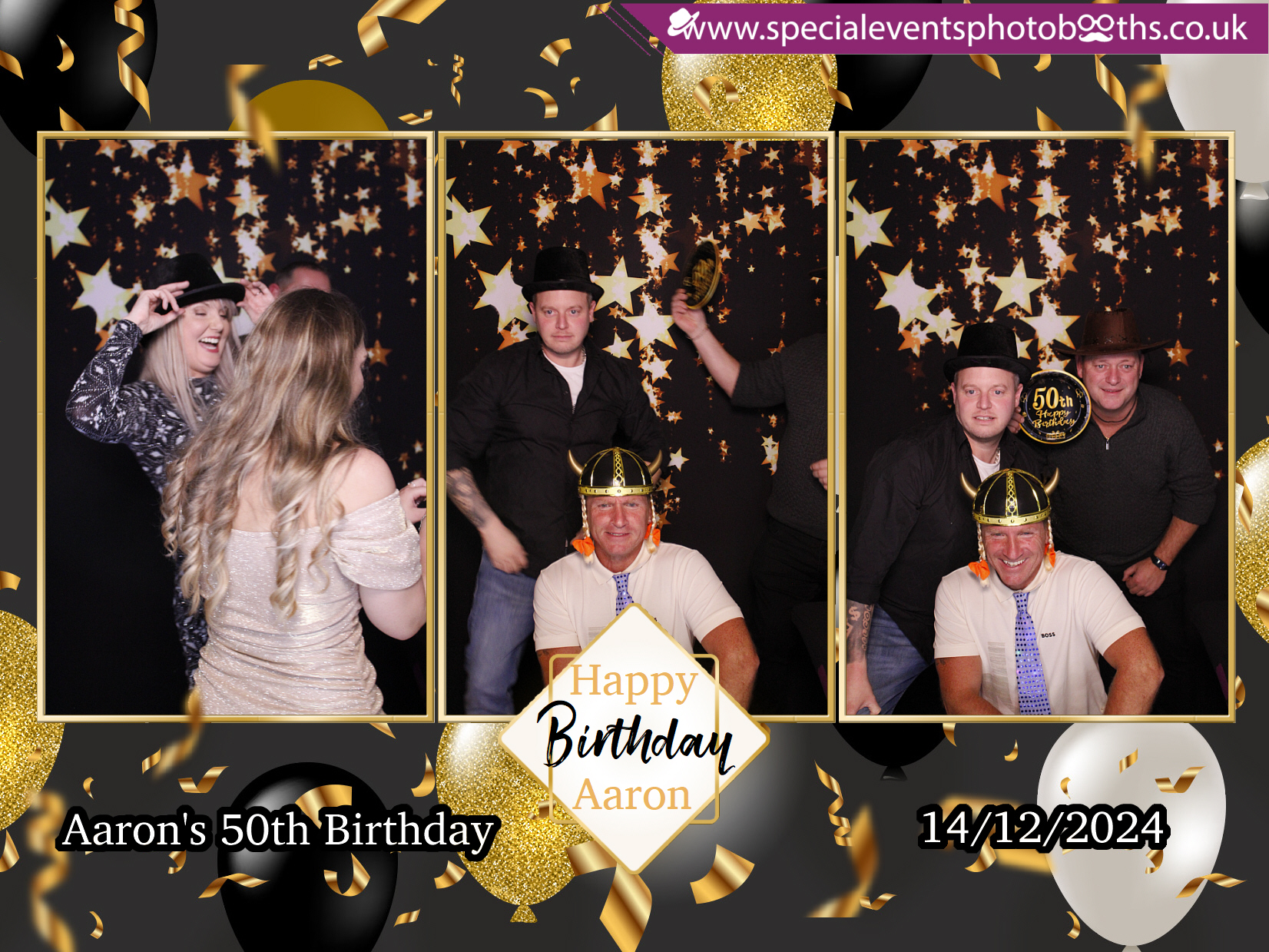 Aaron Payne's 50th Birthday Party | View more photos from the event at my.specialeventsphotobooths.co.uk/u/SpecialEventsPhotoBooths/Aaron-Paynes-50th-Birthday-Party