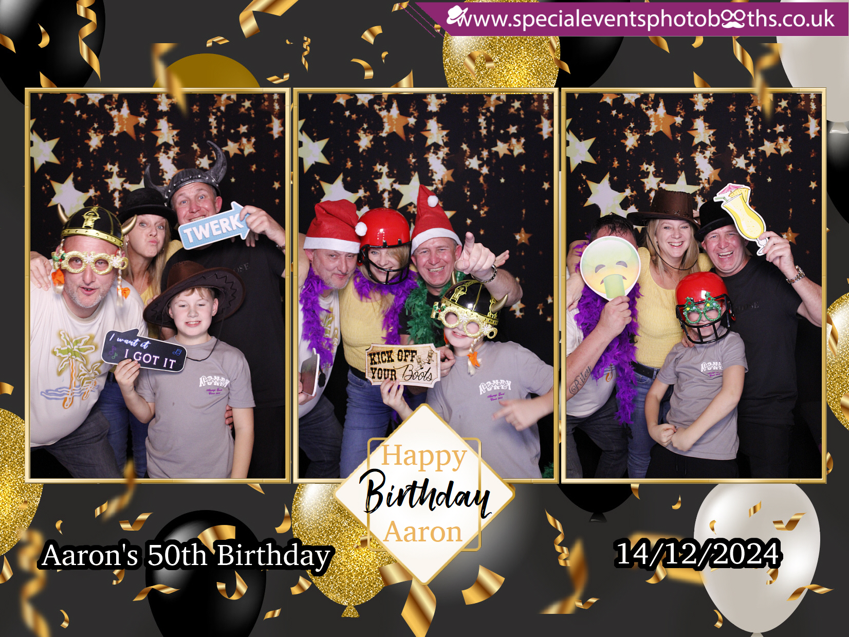 Aaron Payne's 50th Birthday Party | View more photos from the event at my.specialeventsphotobooths.co.uk/u/SpecialEventsPhotoBooths/Aaron-Paynes-50th-Birthday-Party
