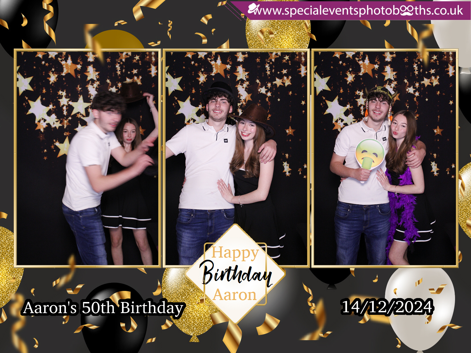 Aaron Payne's 50th Birthday Party | View more photos from the event at my.specialeventsphotobooths.co.uk/u/SpecialEventsPhotoBooths/Aaron-Paynes-50th-Birthday-Party