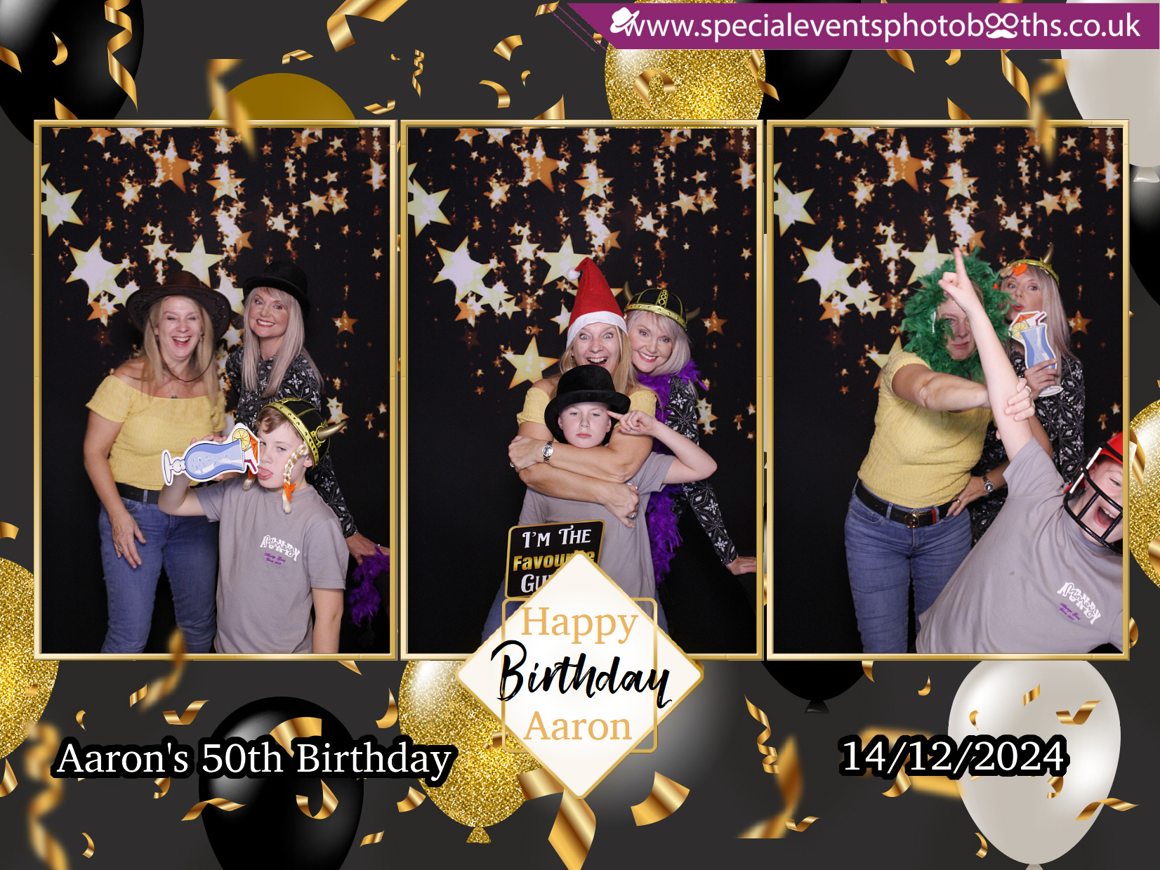 Aaron Payne's 50th Birthday Party | View more photos from the event at my.specialeventsphotobooths.co.uk/u/SpecialEventsPhotoBooths/Aaron-Paynes-50th-Birthday-Party