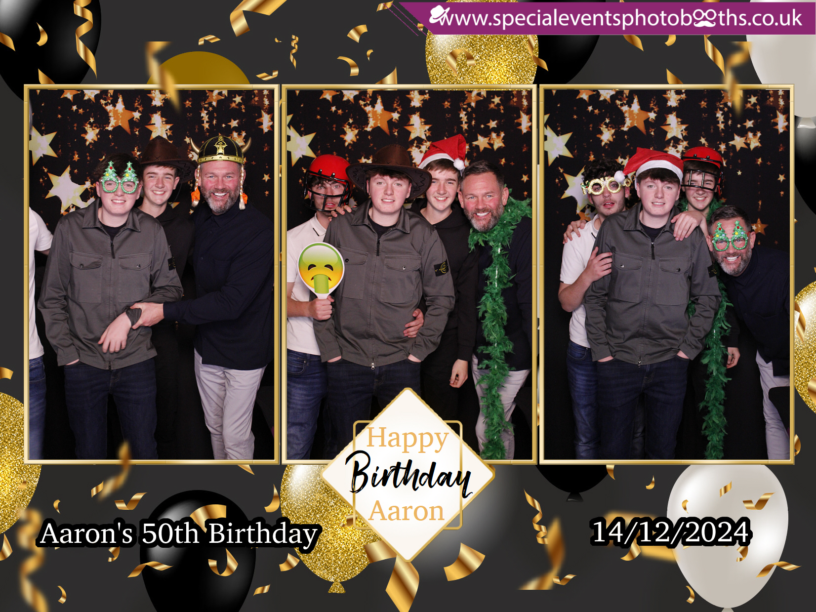 Aaron Payne's 50th Birthday Party | View more photos from the event at my.specialeventsphotobooths.co.uk/u/SpecialEventsPhotoBooths/Aaron-Paynes-50th-Birthday-Party