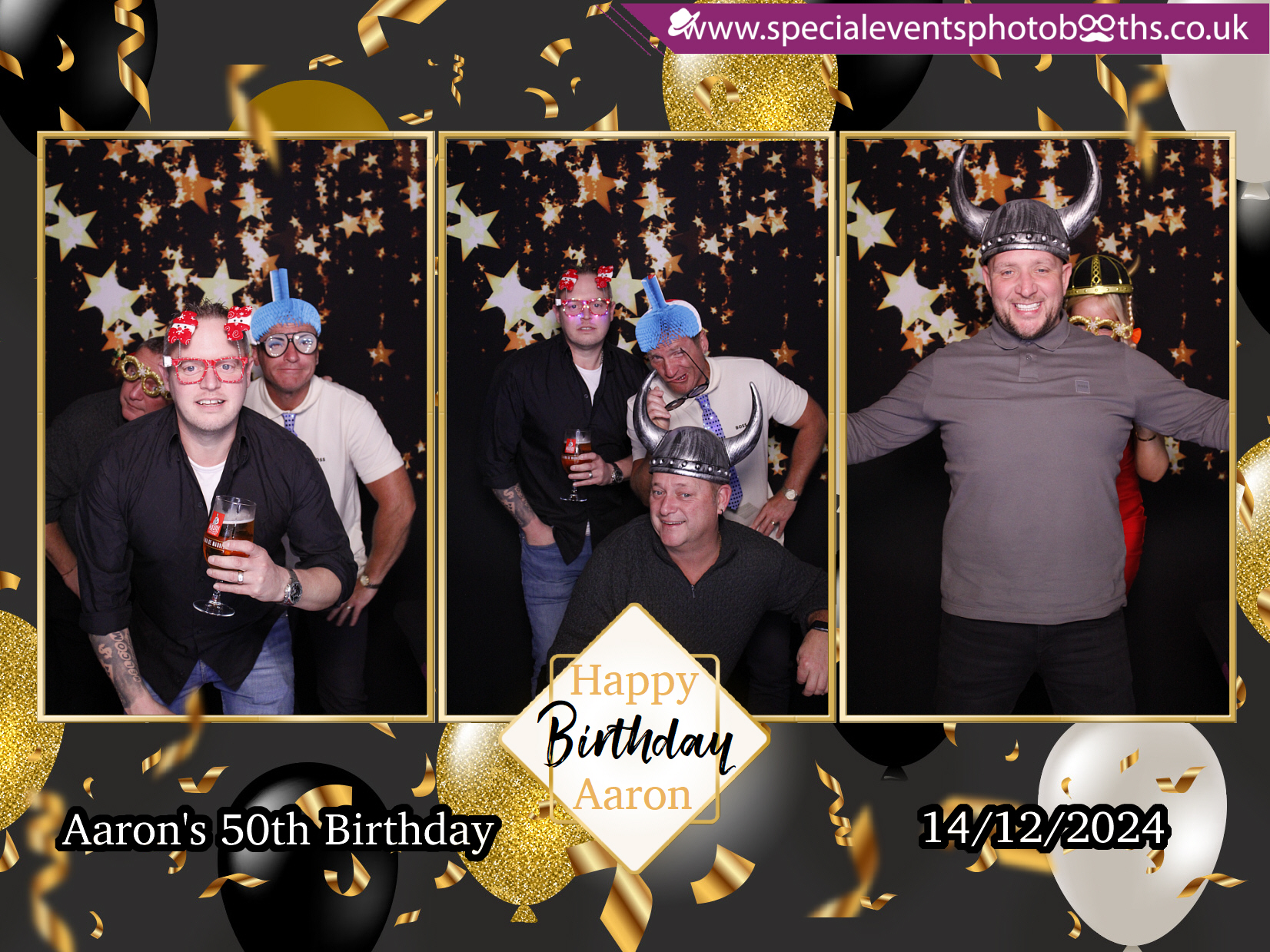 Aaron Payne's 50th Birthday Party | View more photos from the event at my.specialeventsphotobooths.co.uk/u/SpecialEventsPhotoBooths/Aaron-Paynes-50th-Birthday-Party