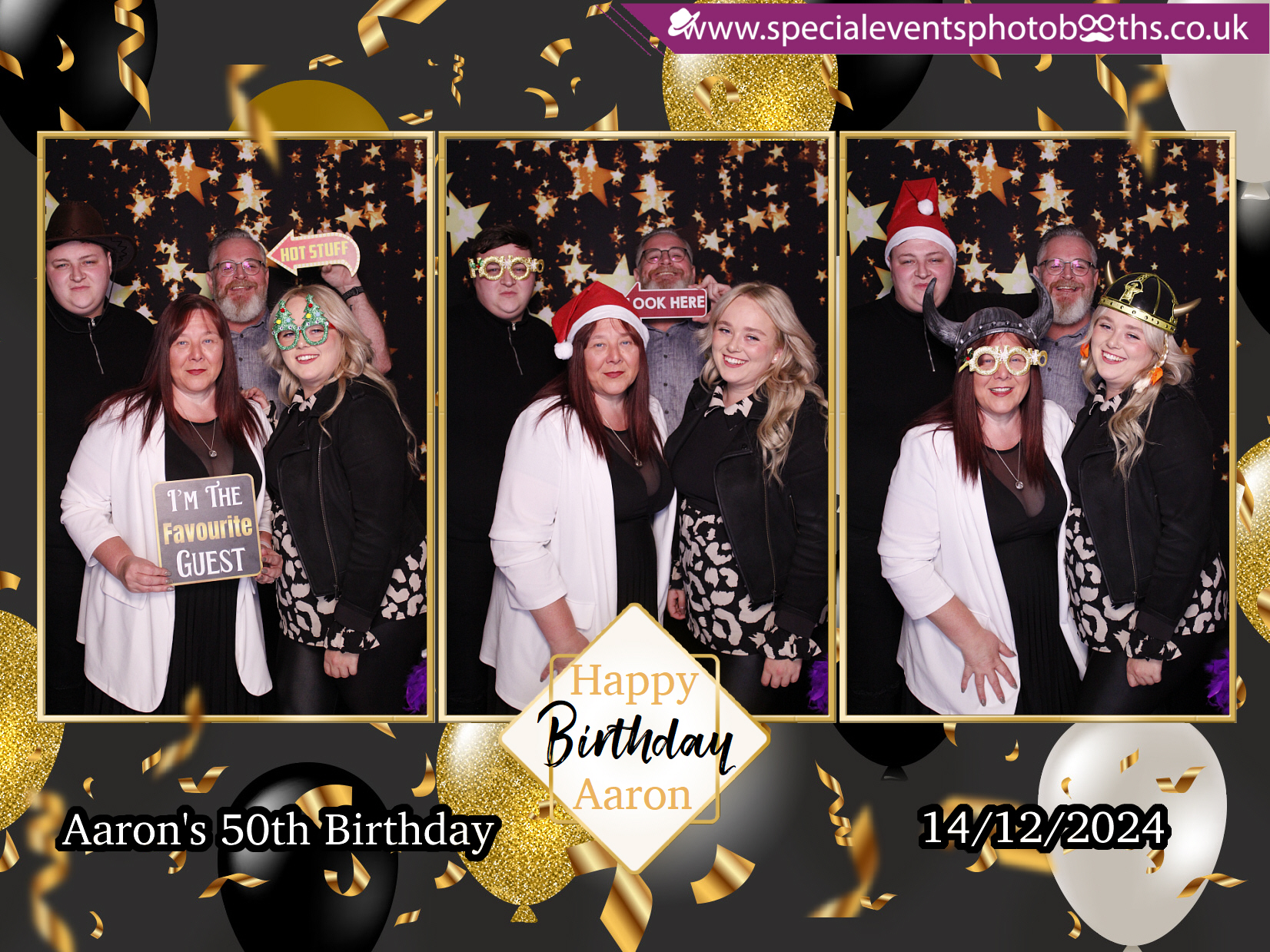 Aaron Payne's 50th Birthday Party | View more photos from the event at my.specialeventsphotobooths.co.uk/u/SpecialEventsPhotoBooths/Aaron-Paynes-50th-Birthday-Party