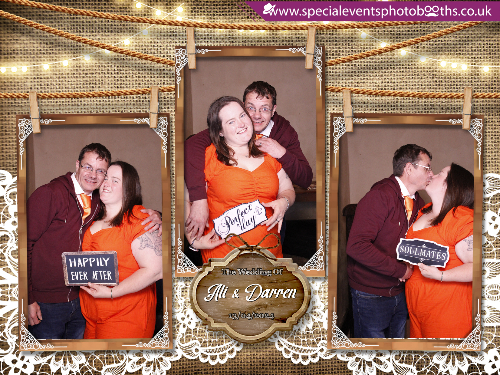 Ali & Darren's Wedding | View more photos from the event at my.specialeventsphotobooths.co.uk/u/SpecialEventsPhotoBooths/Ali-Darrens-Wedding
