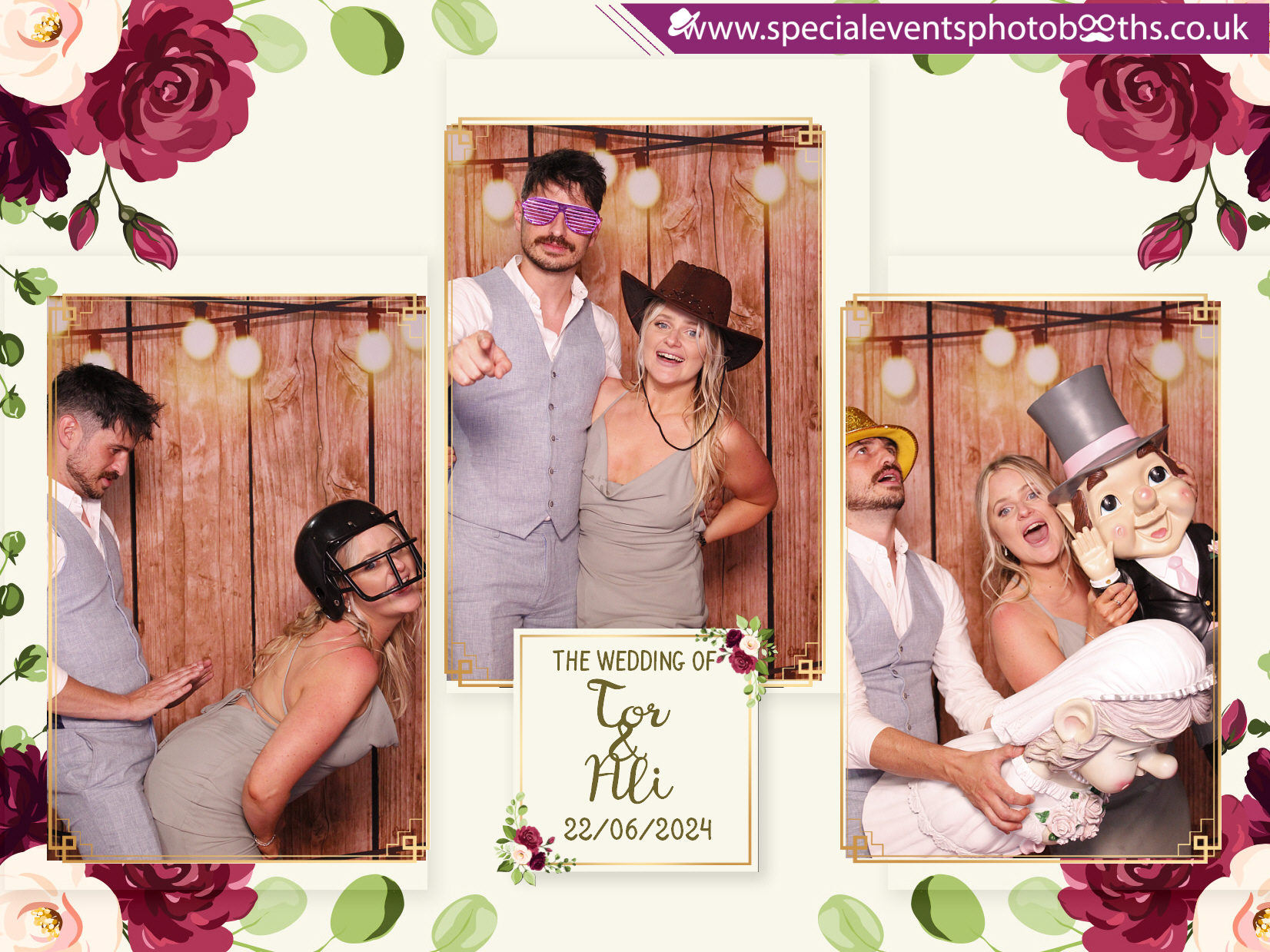Ali and Tor’s Wedding | View more photos from the event at my.specialeventsphotobooths.co.uk/u/SpecialEventsPhotoBooths/Ali-and-Tor’s-Wedding