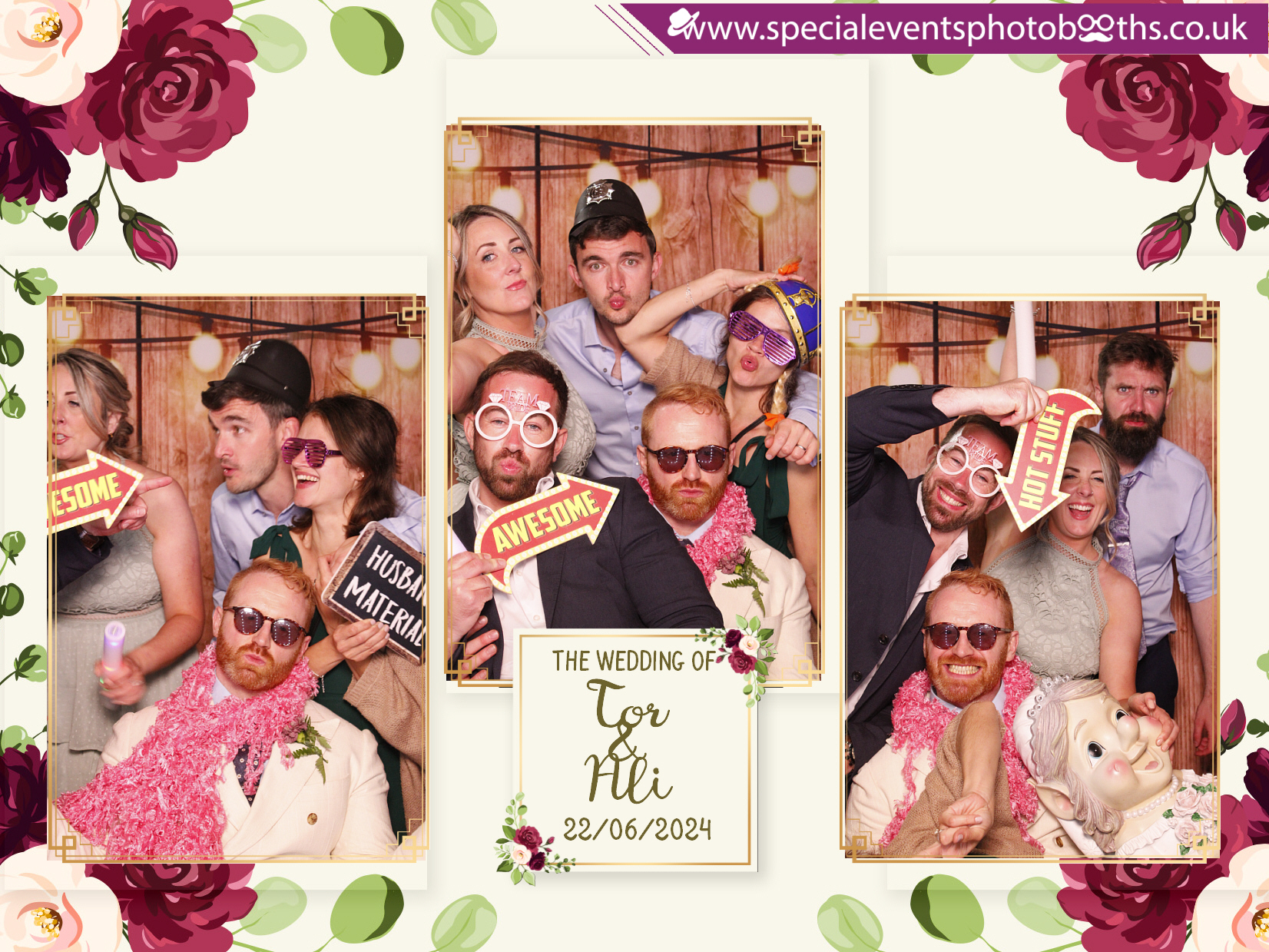 Ali and Tor’s Wedding | View more photos from the event at my.specialeventsphotobooths.co.uk/u/SpecialEventsPhotoBooths/Ali-and-Tor’s-Wedding