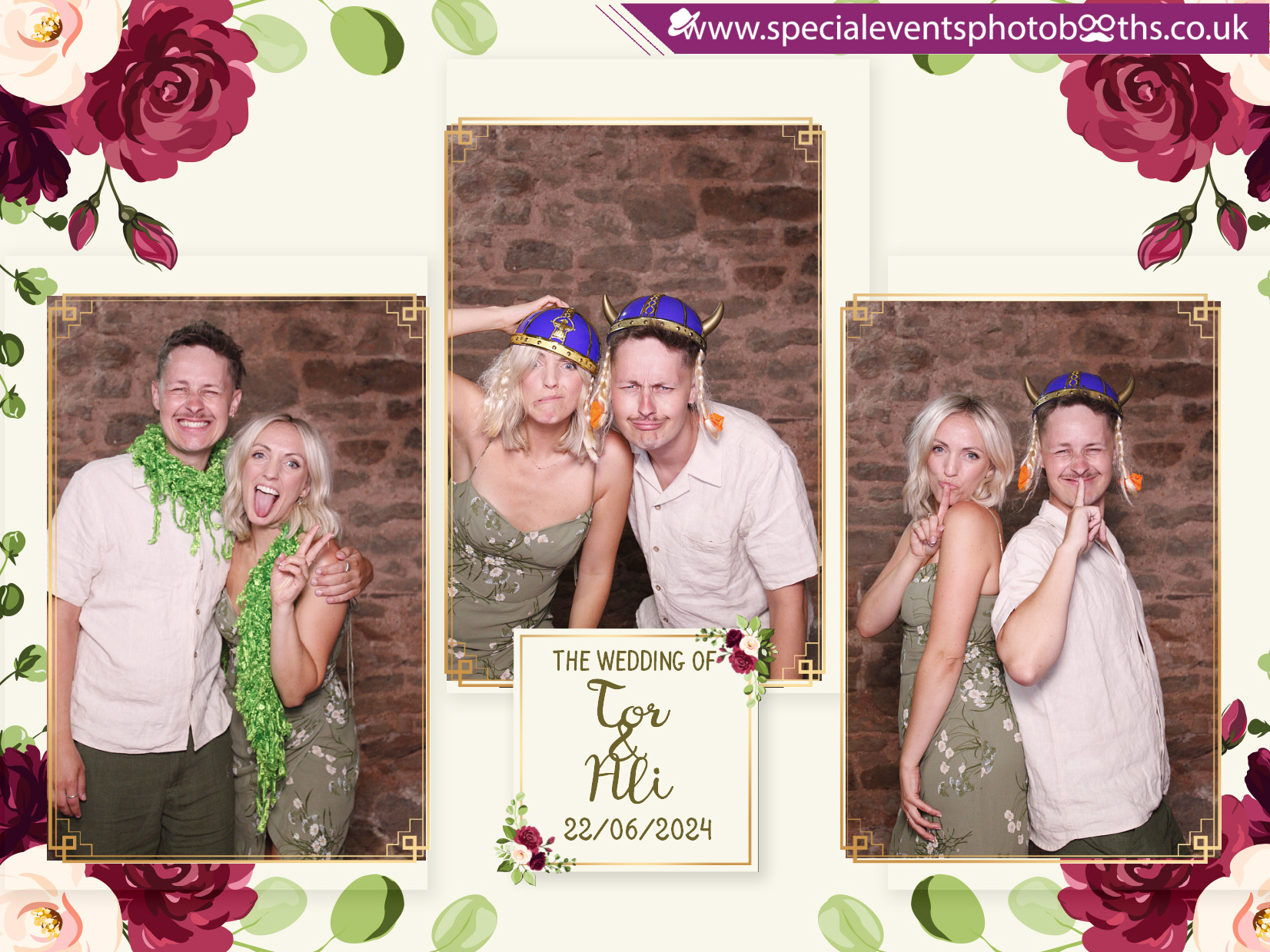 Ali and Tor’s Wedding | View more photos from the event at my.specialeventsphotobooths.co.uk/u/SpecialEventsPhotoBooths/Ali-and-Tor’s-Wedding
