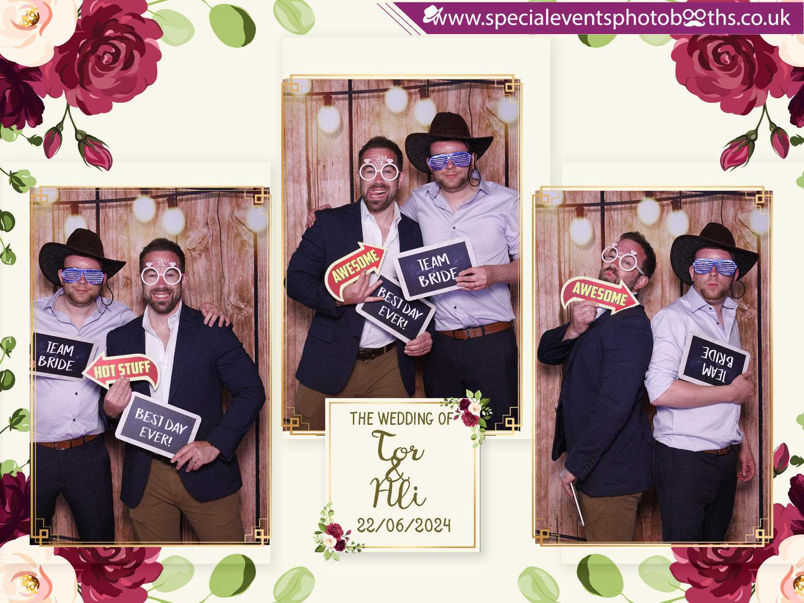 Ali and Tor’s Wedding | View more photos from the event at my.specialeventsphotobooths.co.uk/u/SpecialEventsPhotoBooths/Ali-and-Tor’s-Wedding