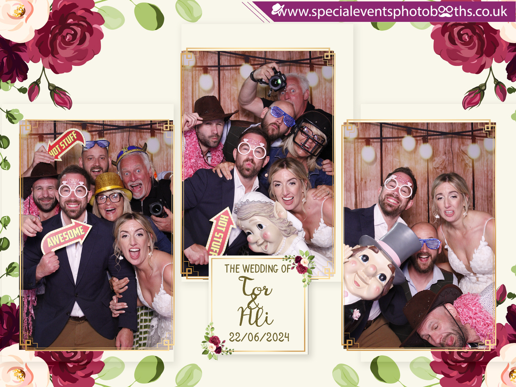 Ali and Tor’s Wedding | View more photos from the event at my.specialeventsphotobooths.co.uk/u/SpecialEventsPhotoBooths/Ali-and-Tor’s-Wedding