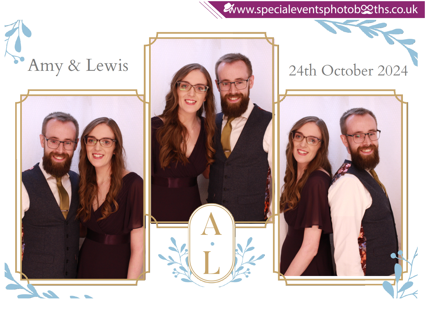 Amy and Lewis' Wedding | View more photos from the event at my.specialeventsphotobooths.co.uk/u/SpecialEventsPhotoBooths/Amy-and-Lewis-Wedding