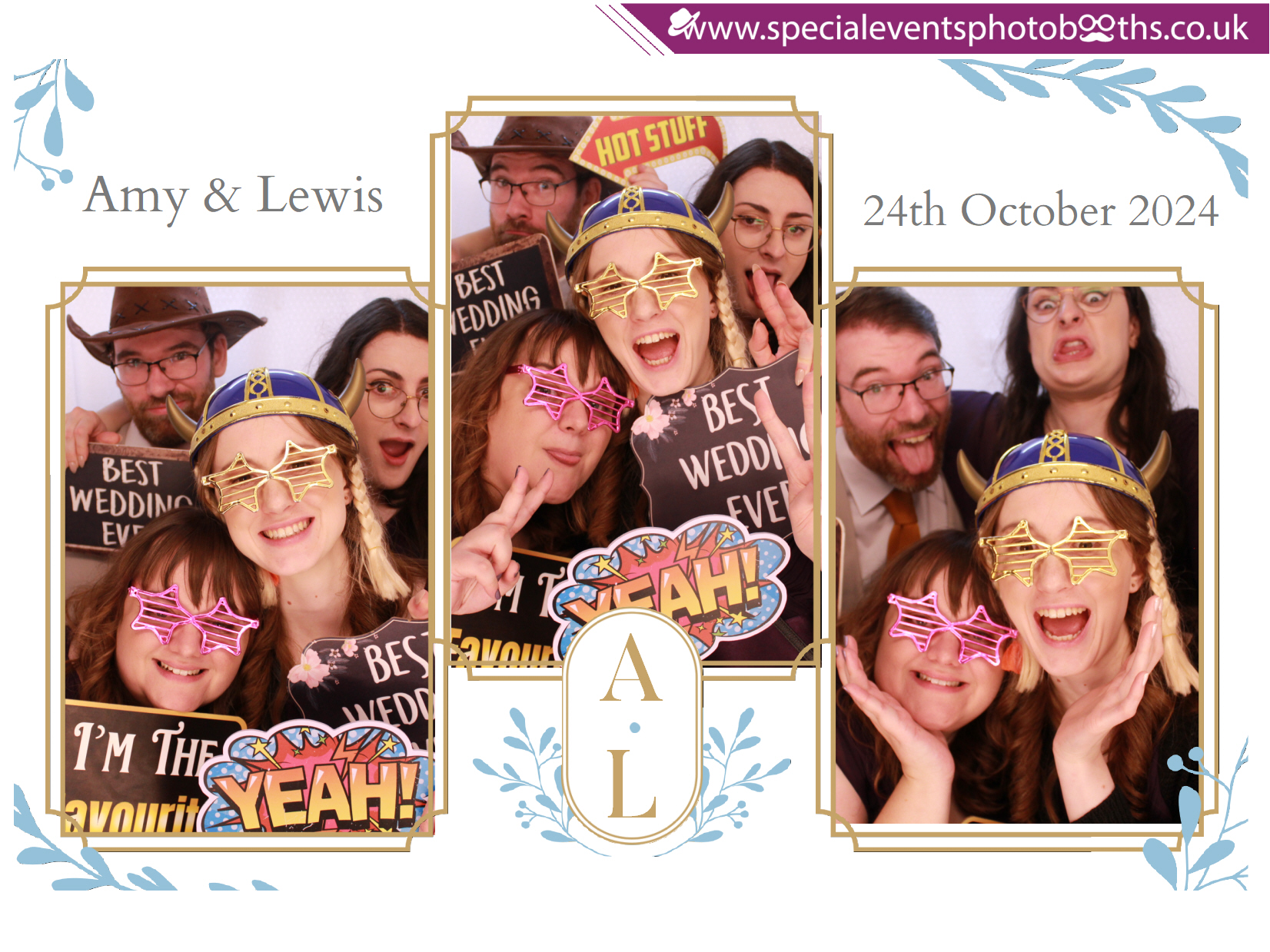 Amy and Lewis' Wedding | View more photos from the event at my.specialeventsphotobooths.co.uk/u/SpecialEventsPhotoBooths/Amy-and-Lewis-Wedding