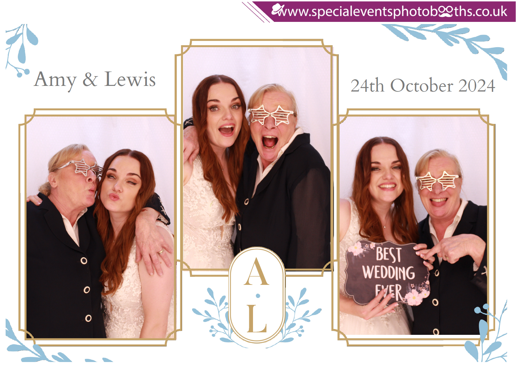 Amy and Lewis' Wedding | View more photos from the event at my.specialeventsphotobooths.co.uk/u/SpecialEventsPhotoBooths/Amy-and-Lewis-Wedding