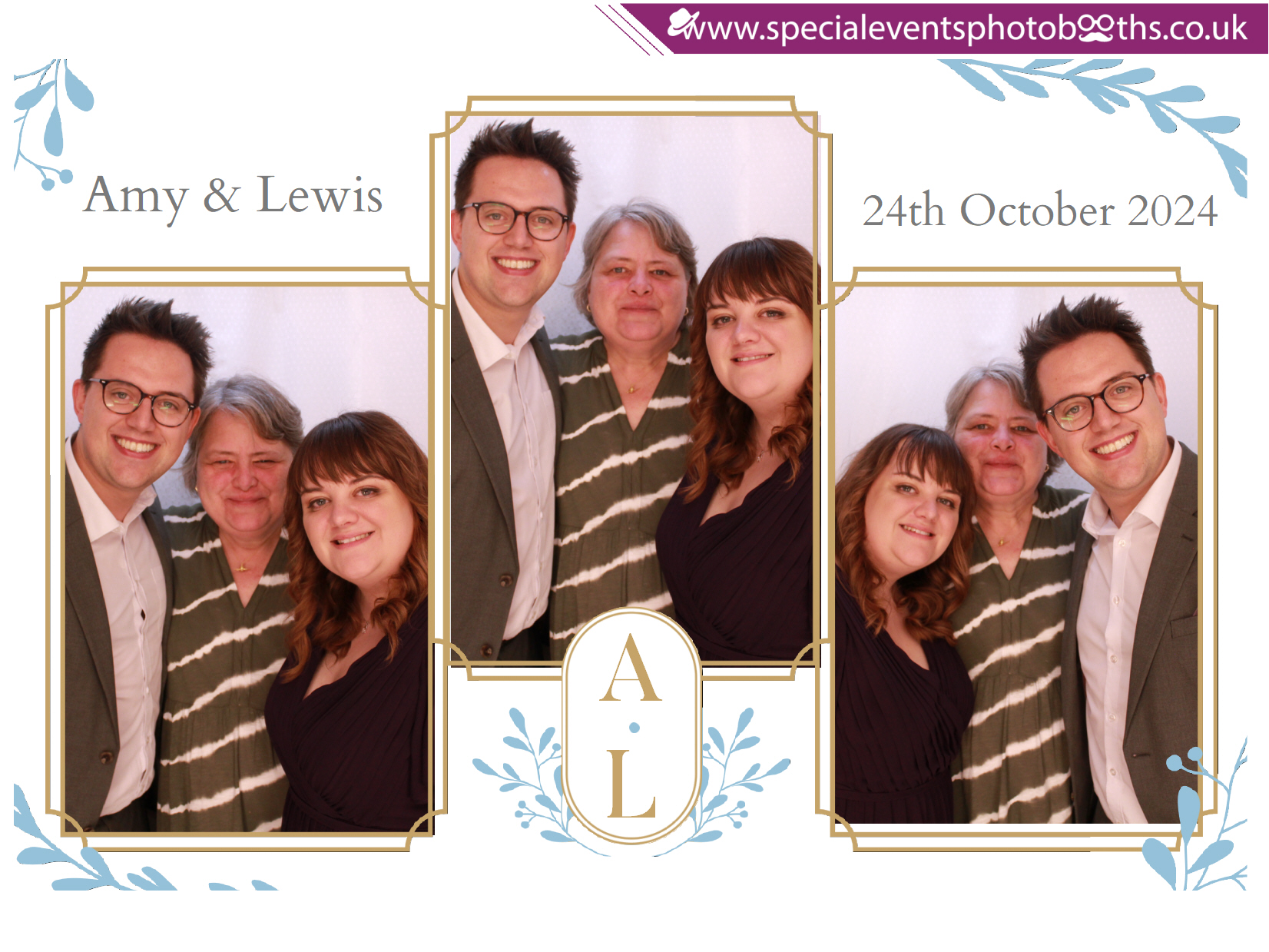 Amy and Lewis' Wedding | View more photos from the event at my.specialeventsphotobooths.co.uk/u/SpecialEventsPhotoBooths/Amy-and-Lewis-Wedding