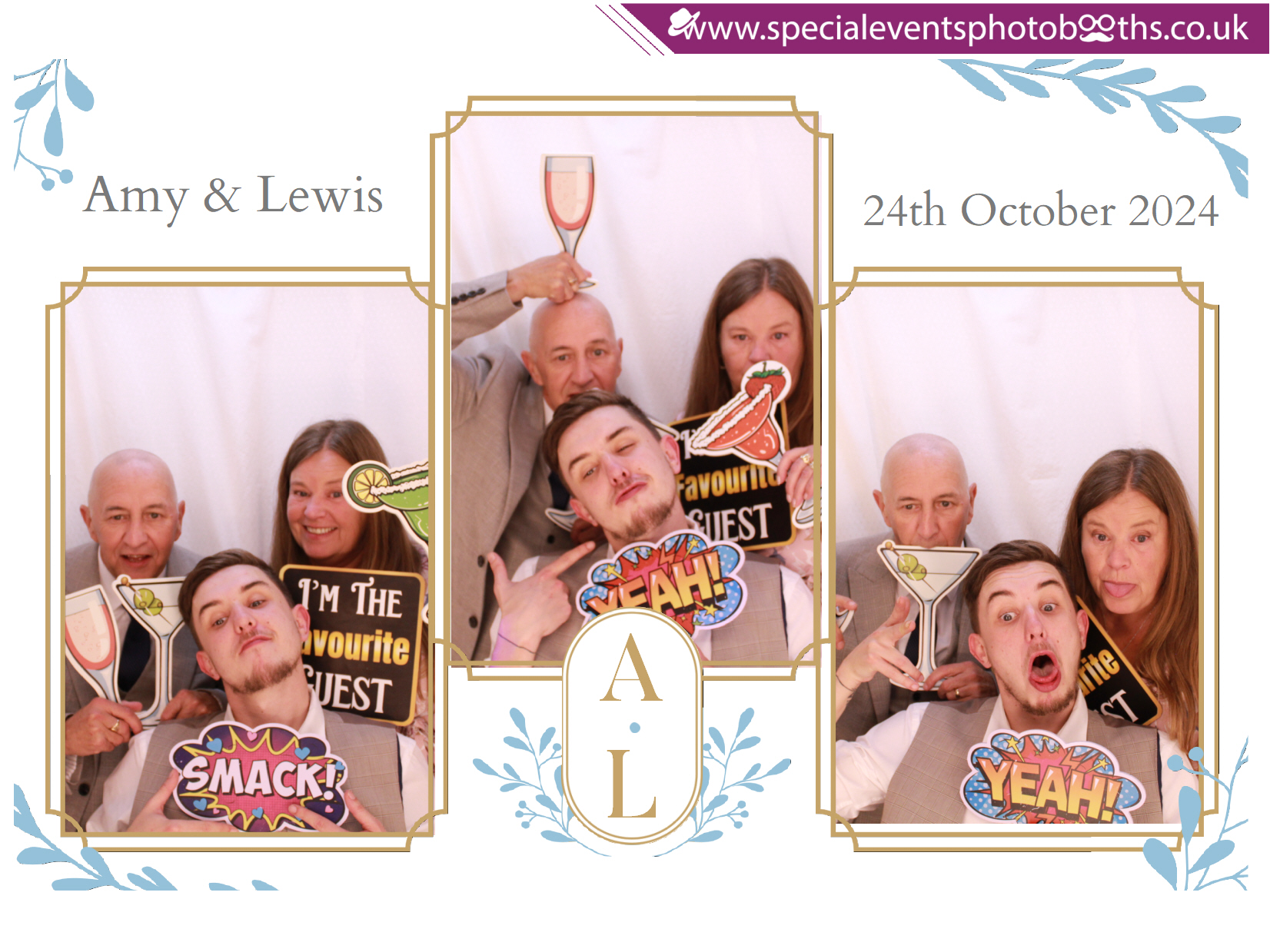 Amy and Lewis' Wedding | View more photos from the event at my.specialeventsphotobooths.co.uk/u/SpecialEventsPhotoBooths/Amy-and-Lewis-Wedding