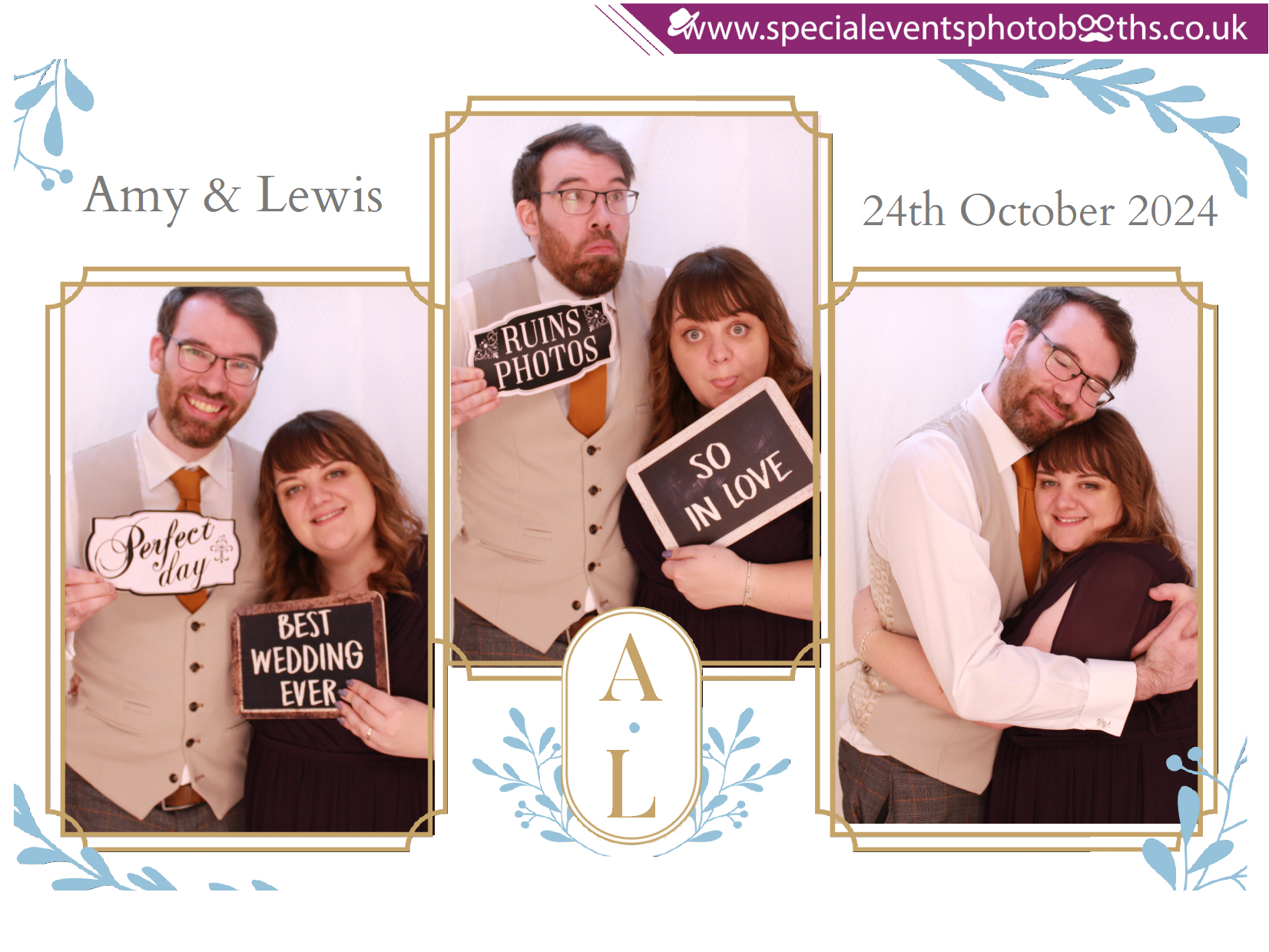 Amy and Lewis' Wedding | View more photos from the event at my.specialeventsphotobooths.co.uk/u/SpecialEventsPhotoBooths/Amy-and-Lewis-Wedding